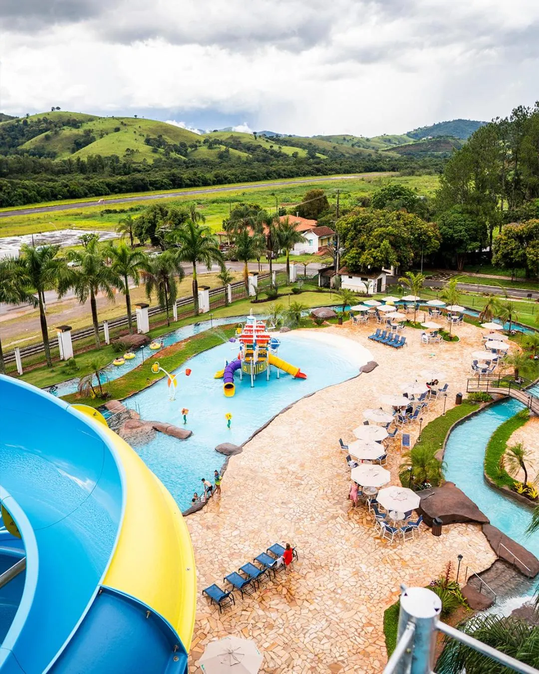 Aqua park in Hotel Fazenda Ramon