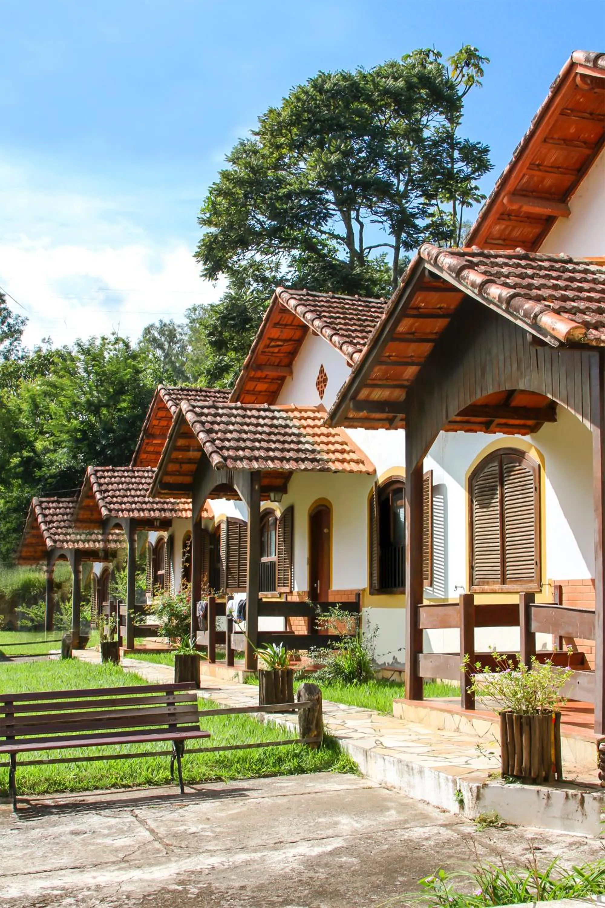 Patio in Hotel Fazenda Ramon