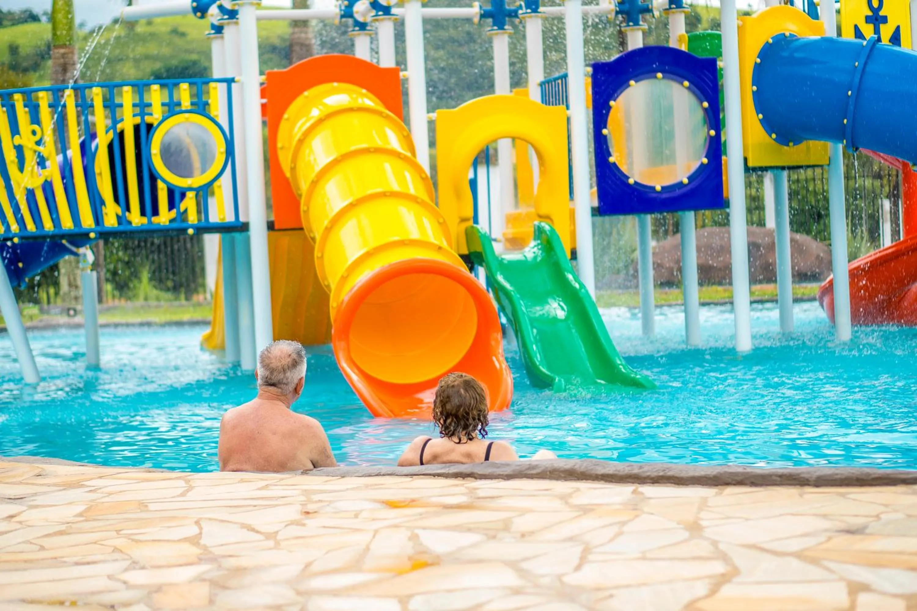 Aqua park in Hotel Fazenda Ramon