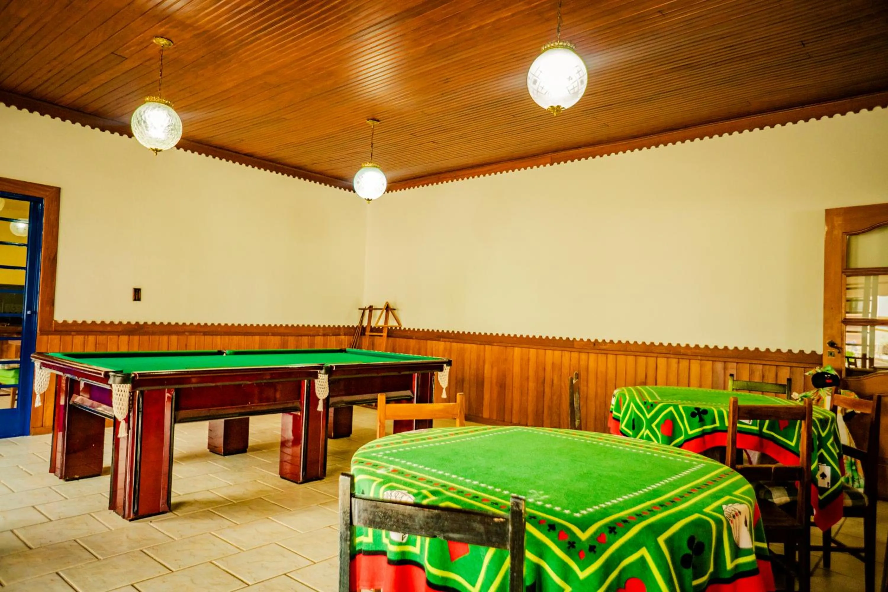 Billiard in Hotel Fazenda Ramon