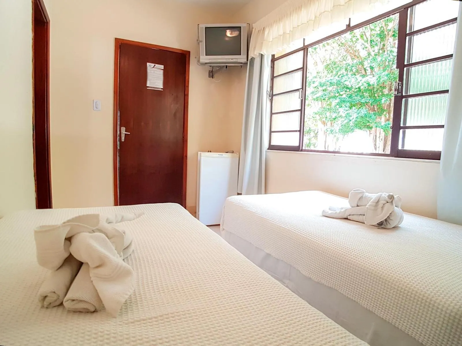 Bed in Hotel Fazenda Ramon