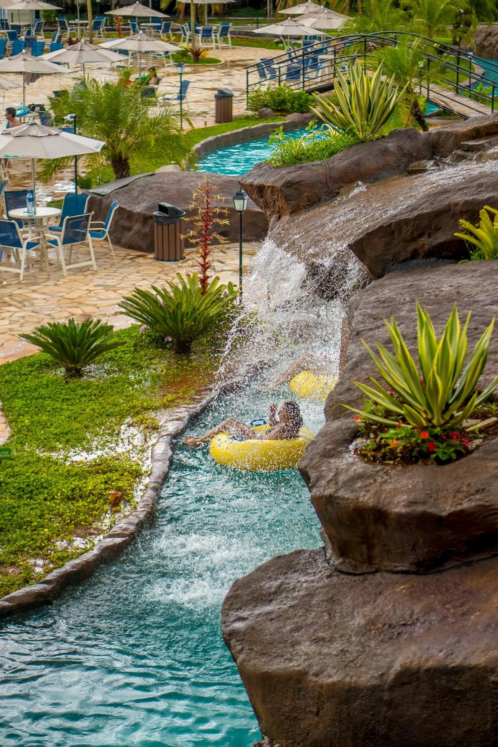 Aqua park in Hotel Fazenda Ramon
