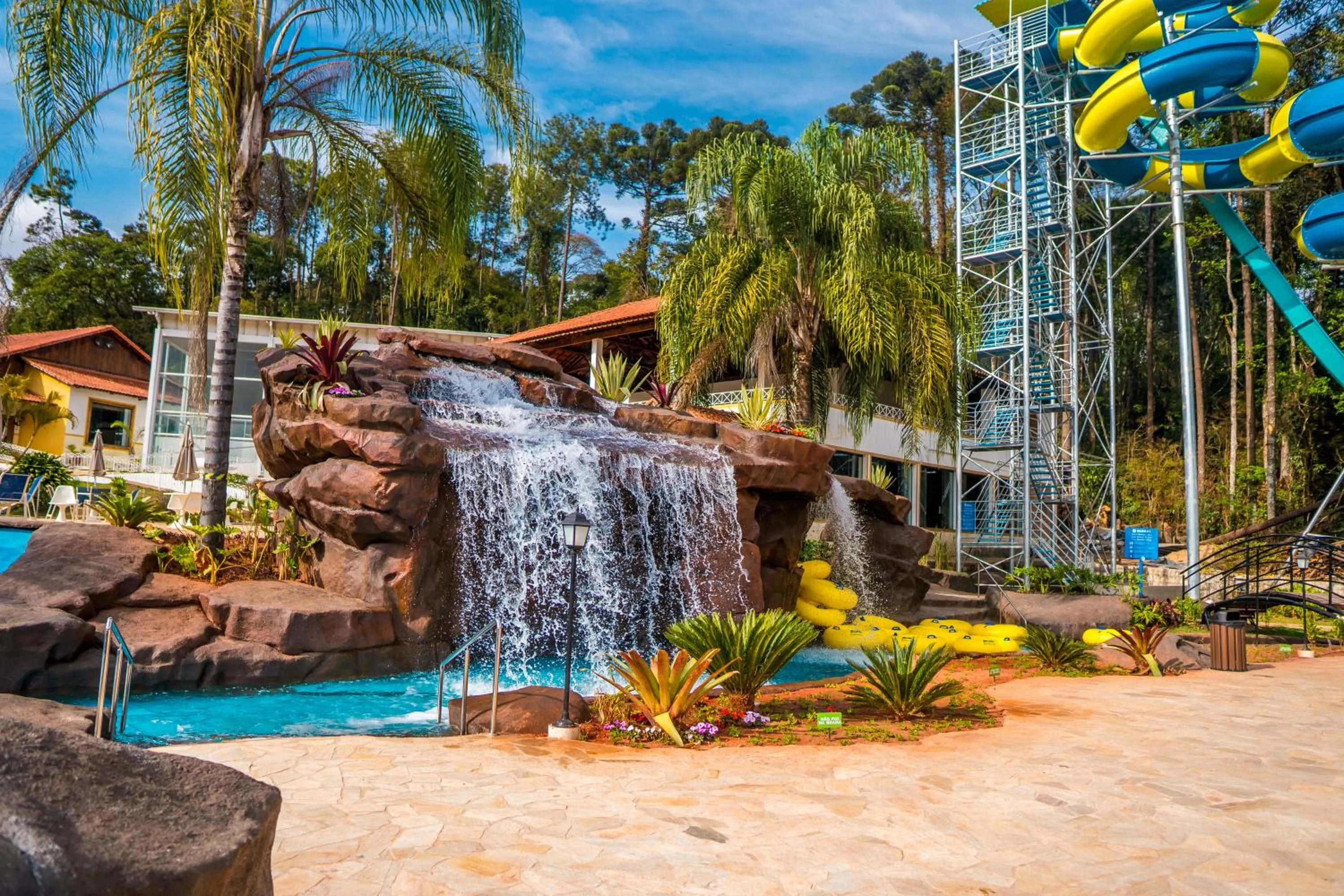 Aqua park in Hotel Fazenda Ramon