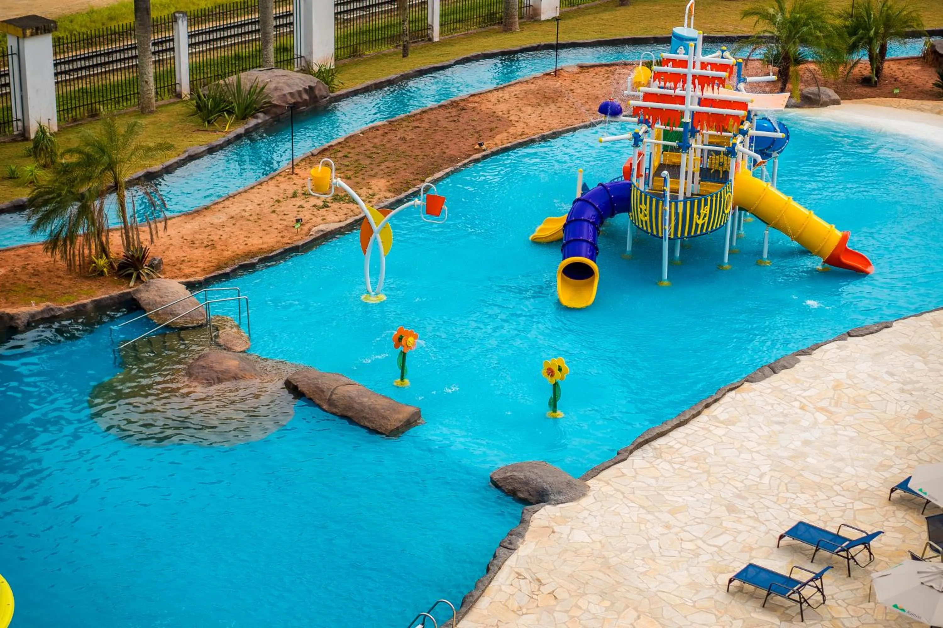 Aqua park in Hotel Fazenda Ramon