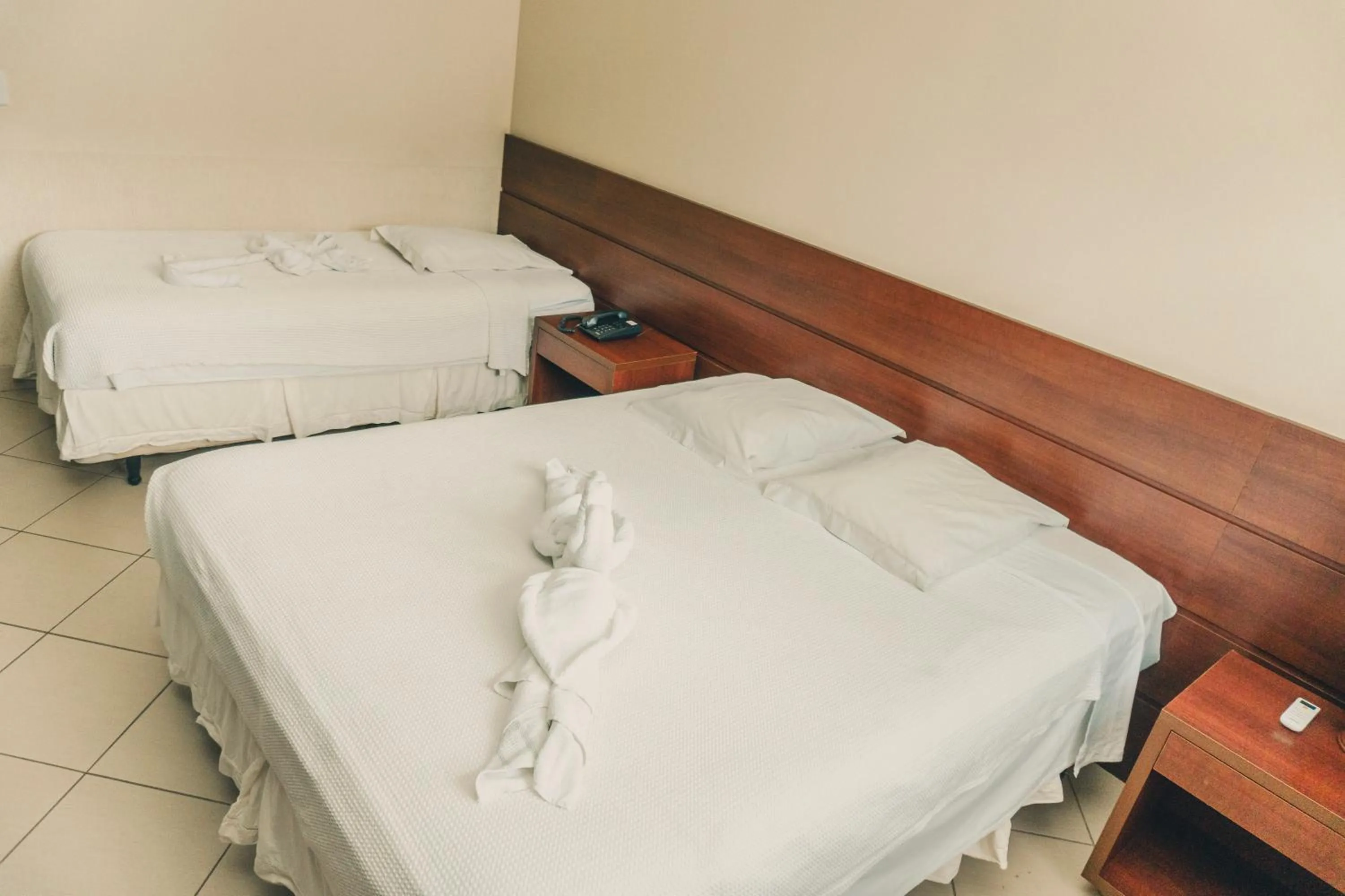 Bed in Hotel Fazenda Ramon