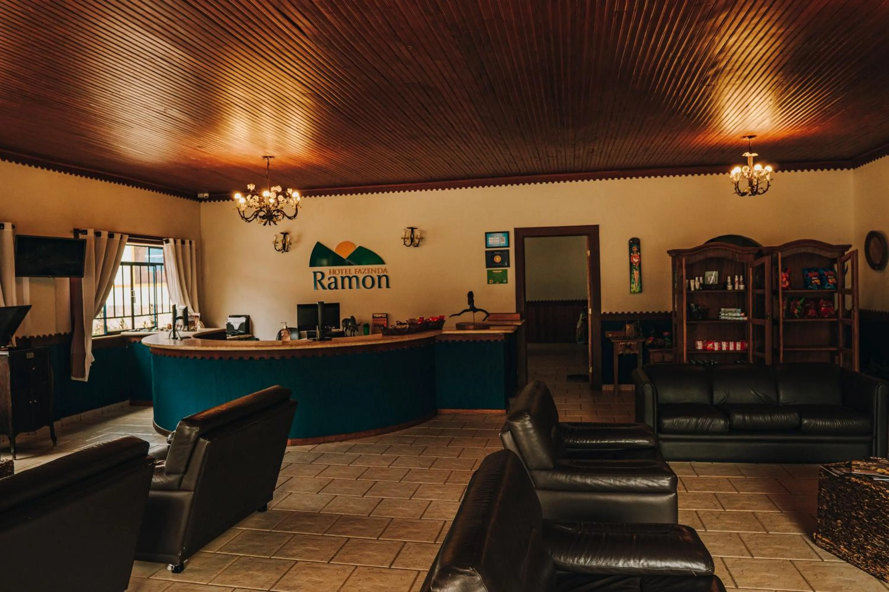Lobby or reception in Hotel Fazenda Ramon