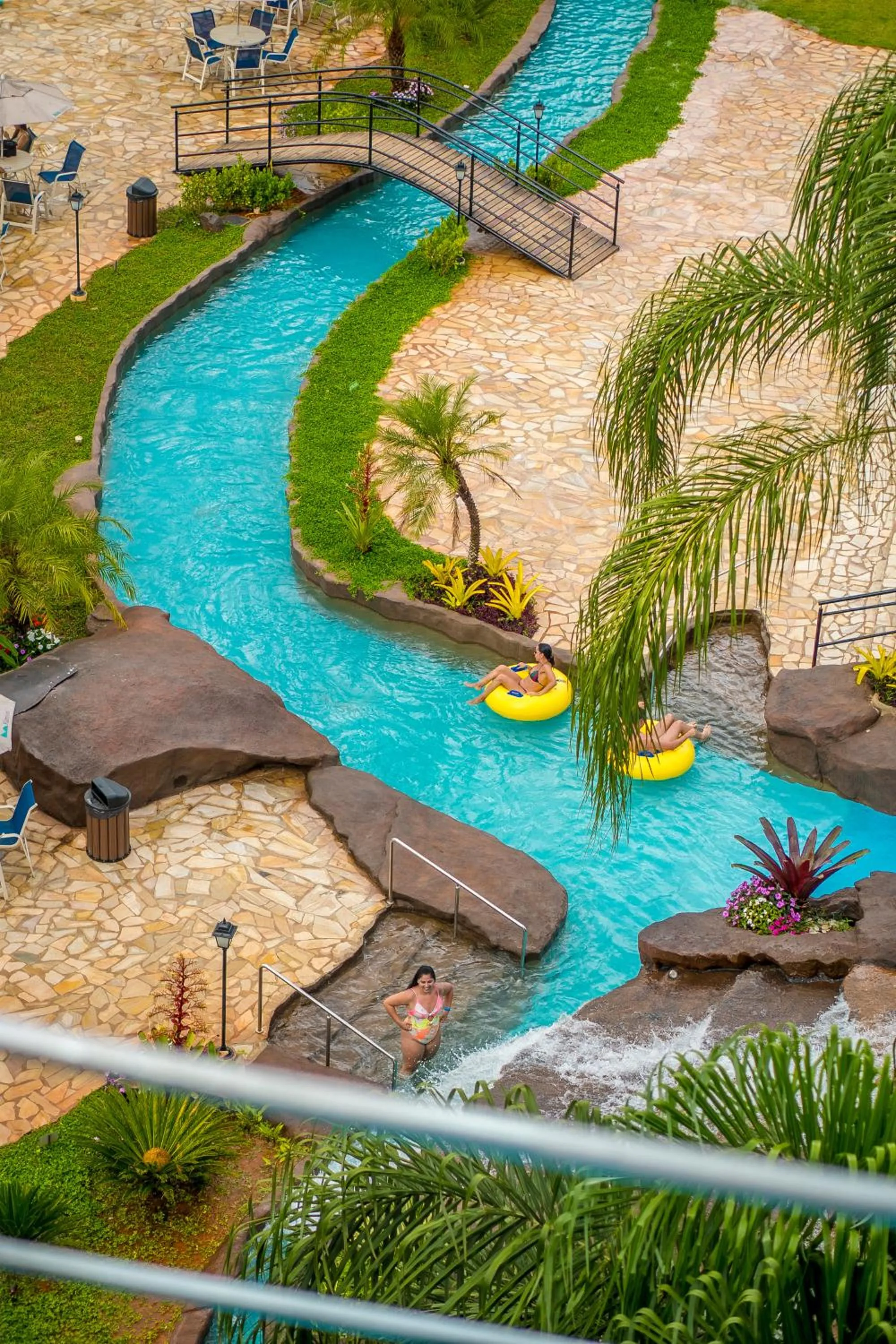 Pool view in Hotel Fazenda Ramon