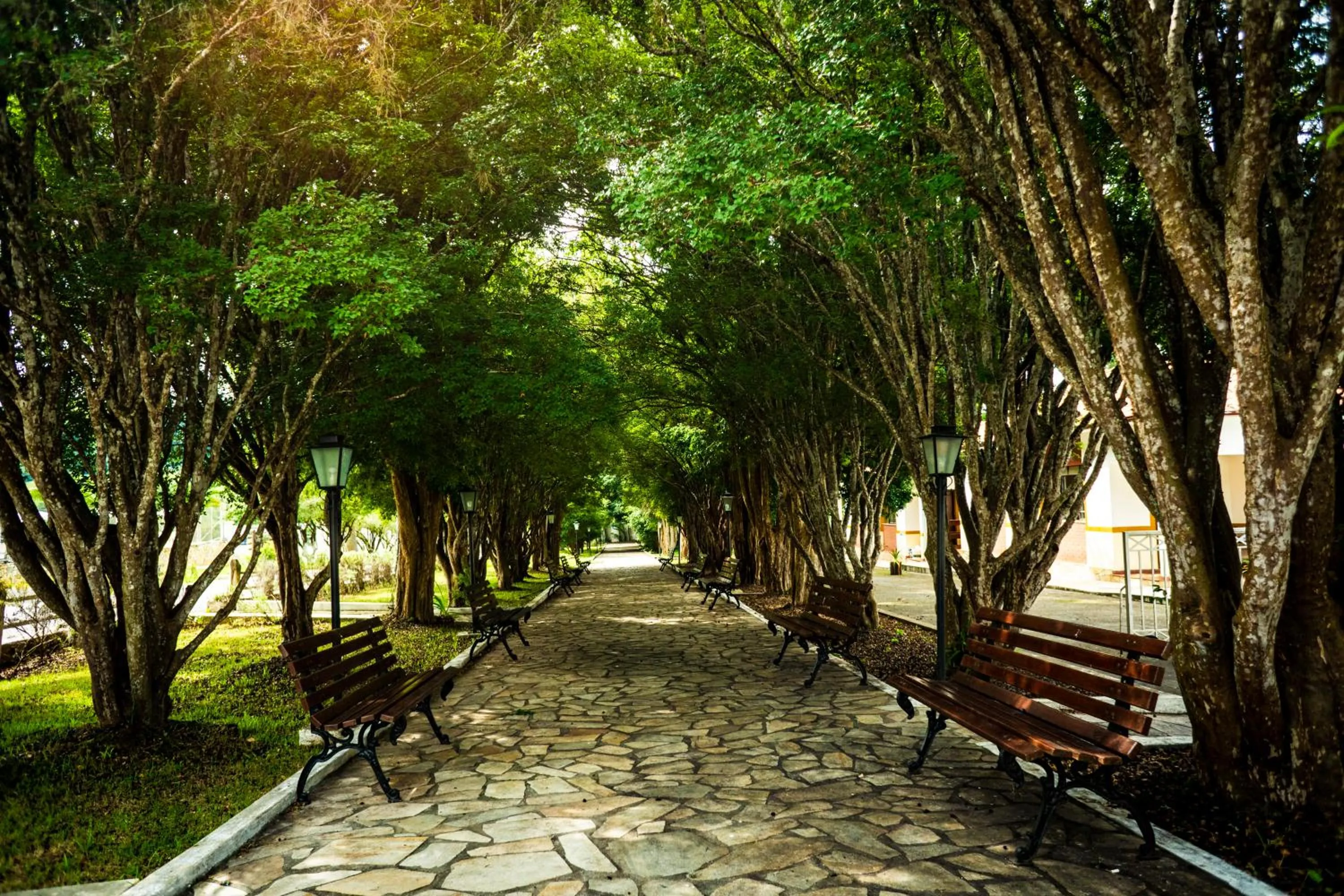 Patio in Hotel Fazenda Ramon