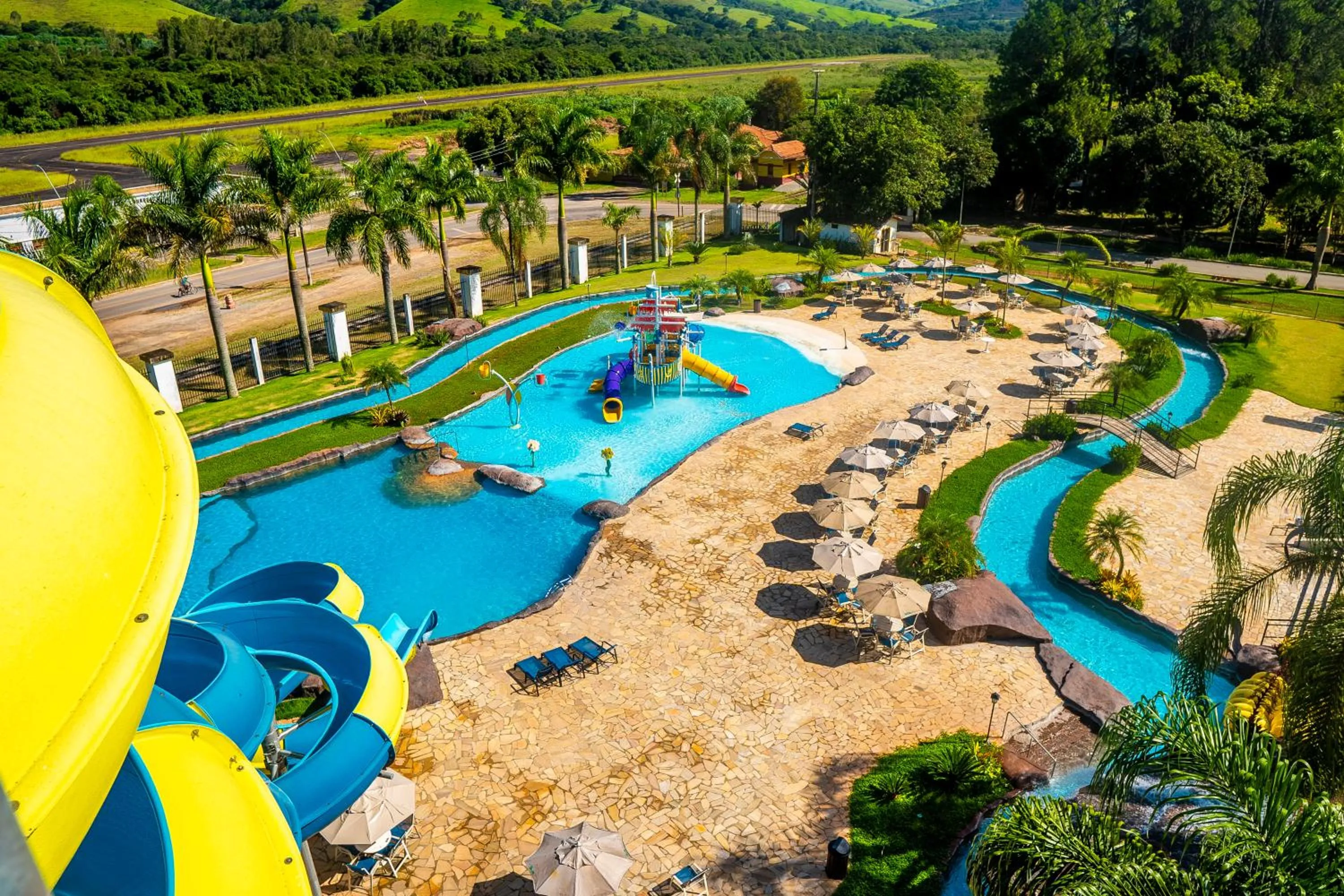 Aqua park in Hotel Fazenda Ramon
