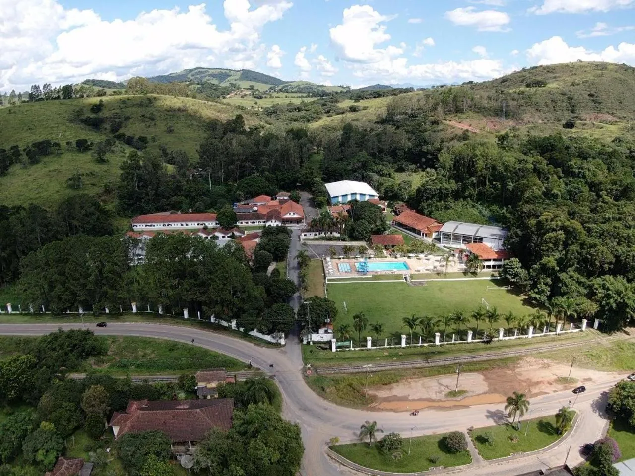 Bird's eye view in Hotel Fazenda Ramon