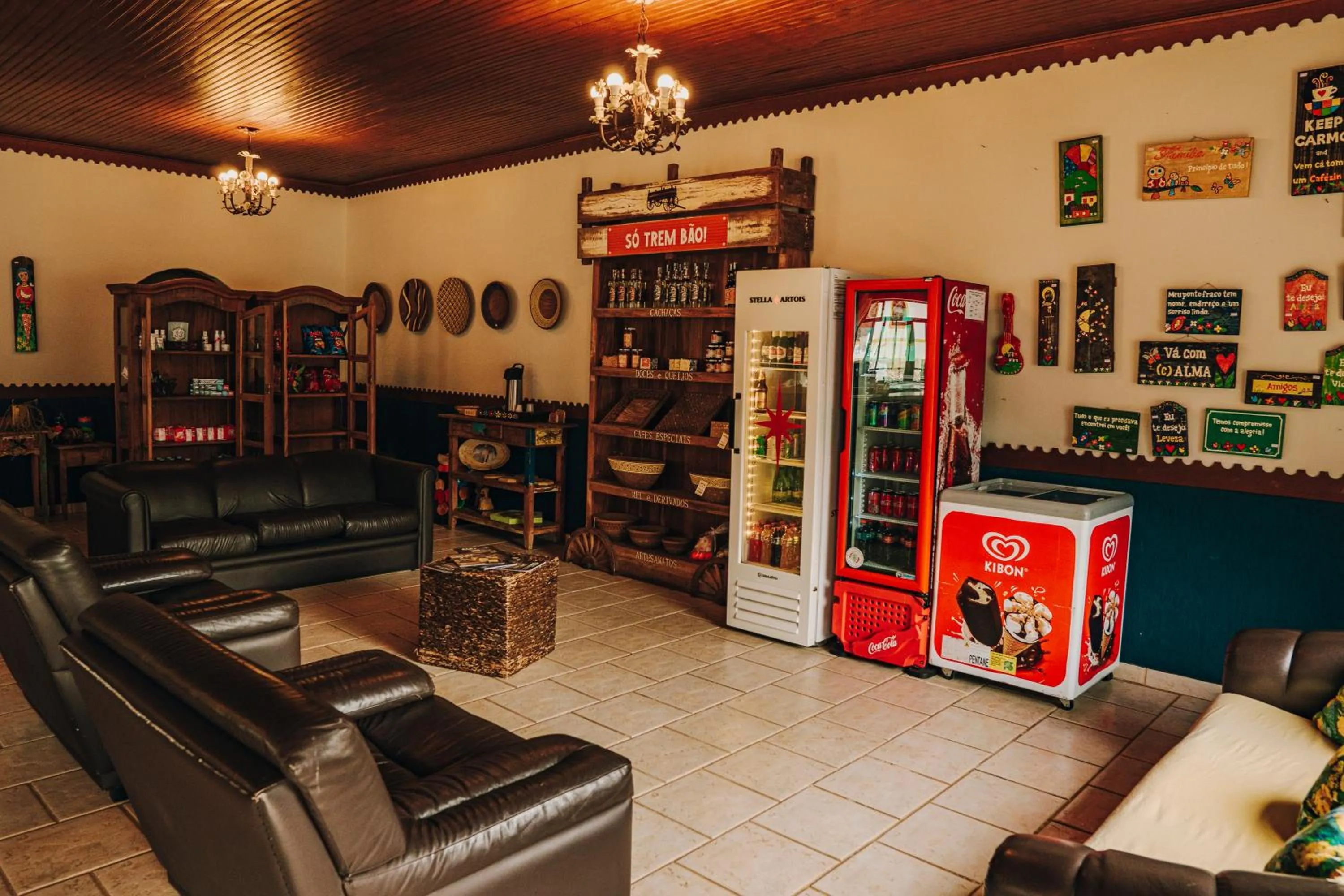 Lobby or reception in Hotel Fazenda Ramon