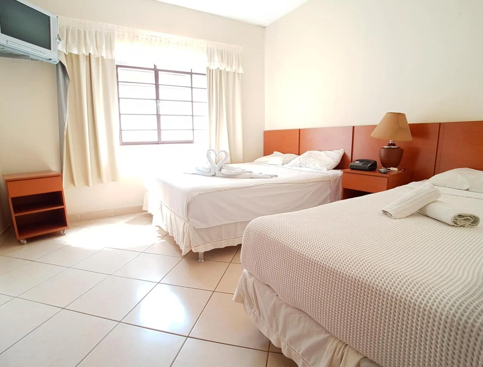 Bed in Hotel Fazenda Ramon