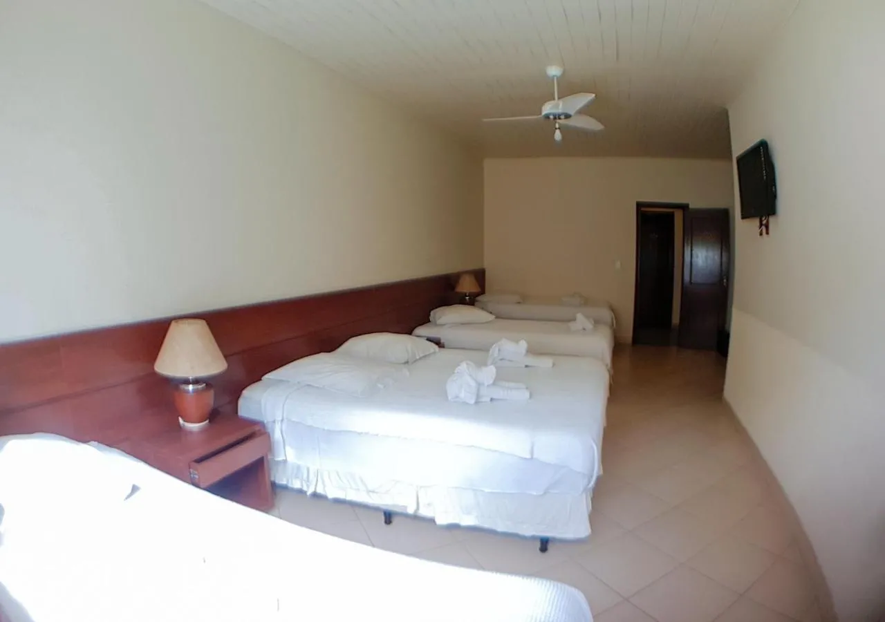 Bed in Hotel Fazenda Ramon