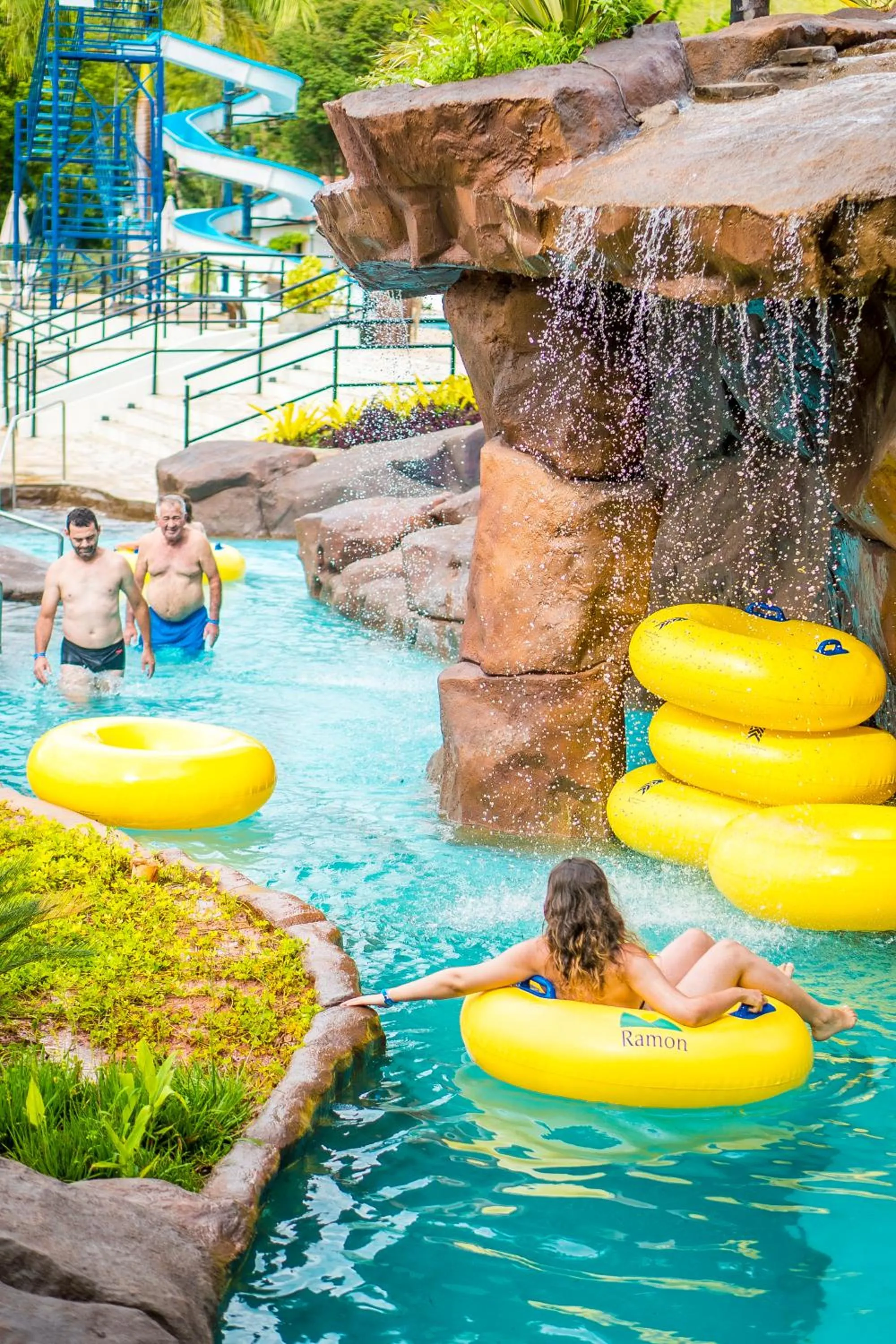 Aqua park in Hotel Fazenda Ramon