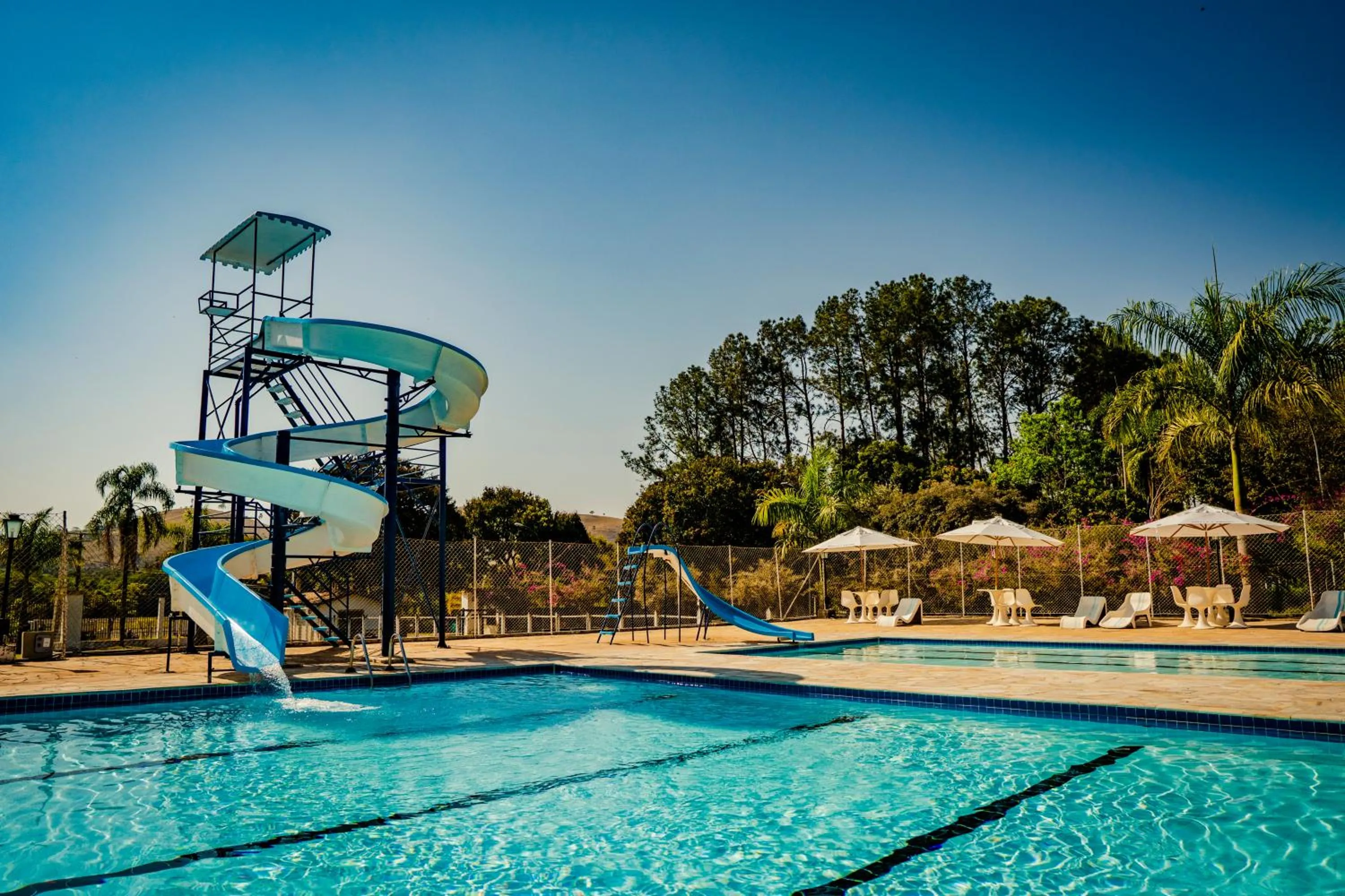 Swimming pool in Hotel Fazenda Ramon