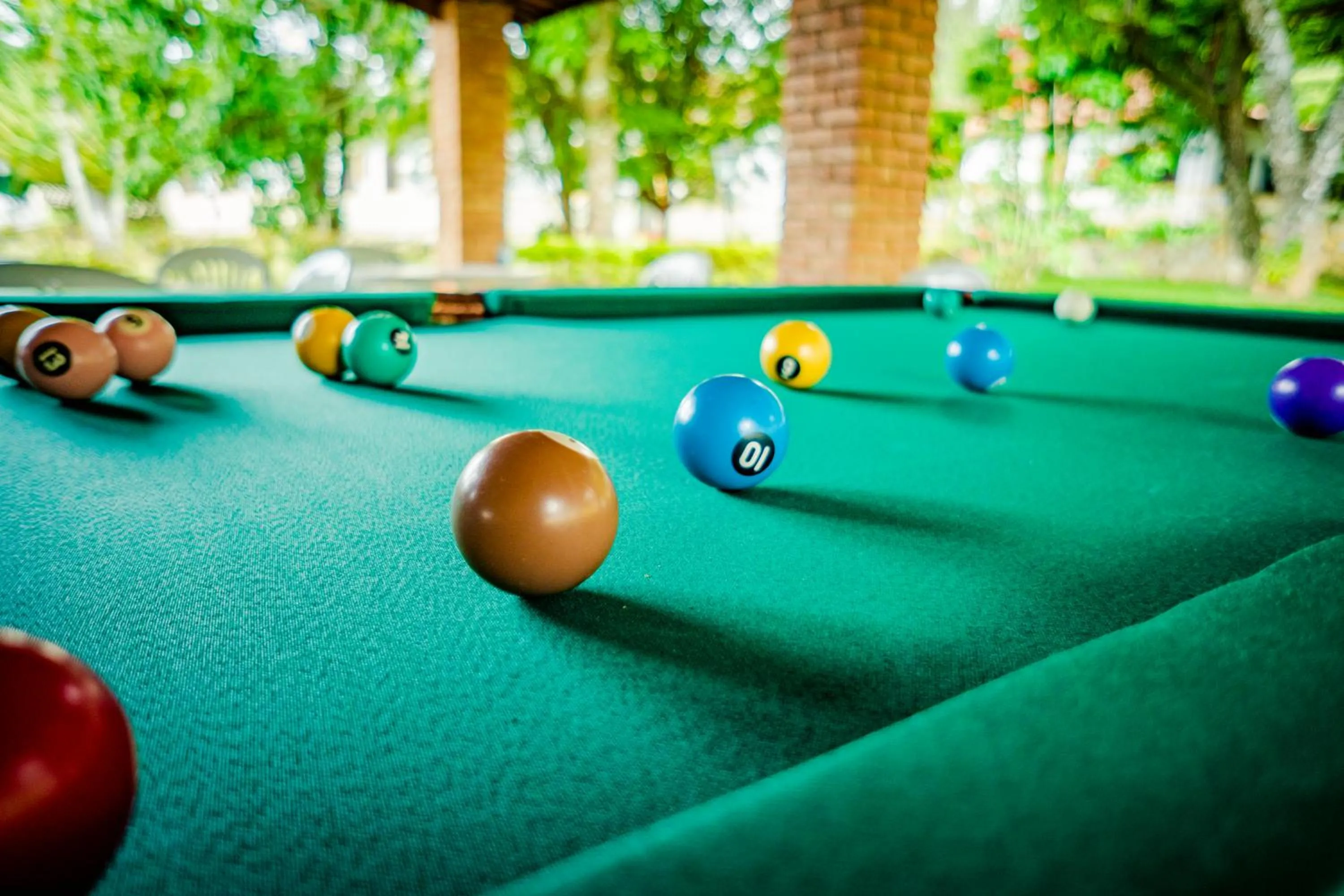 Billiard in Hotel Fazenda Ramon