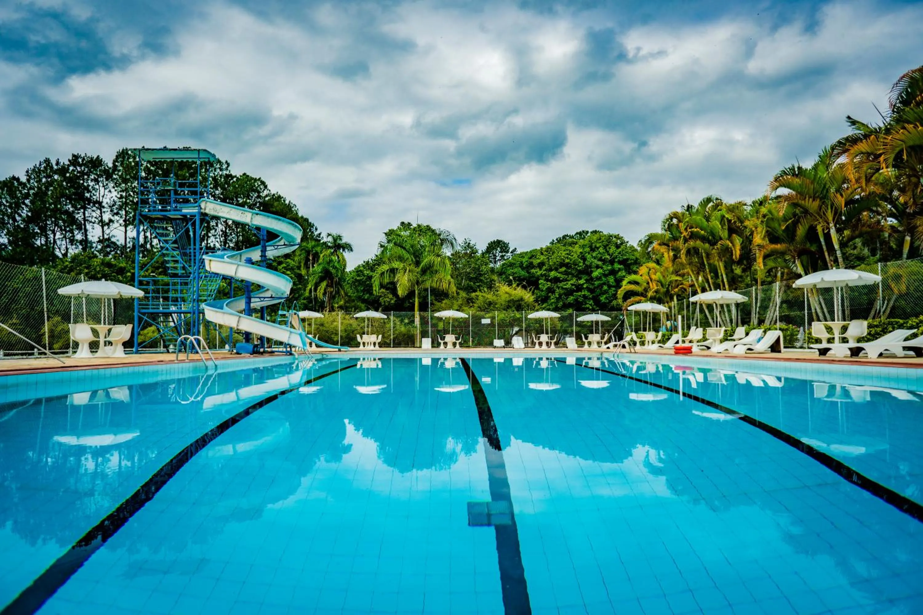 Swimming pool in Hotel Fazenda Ramon