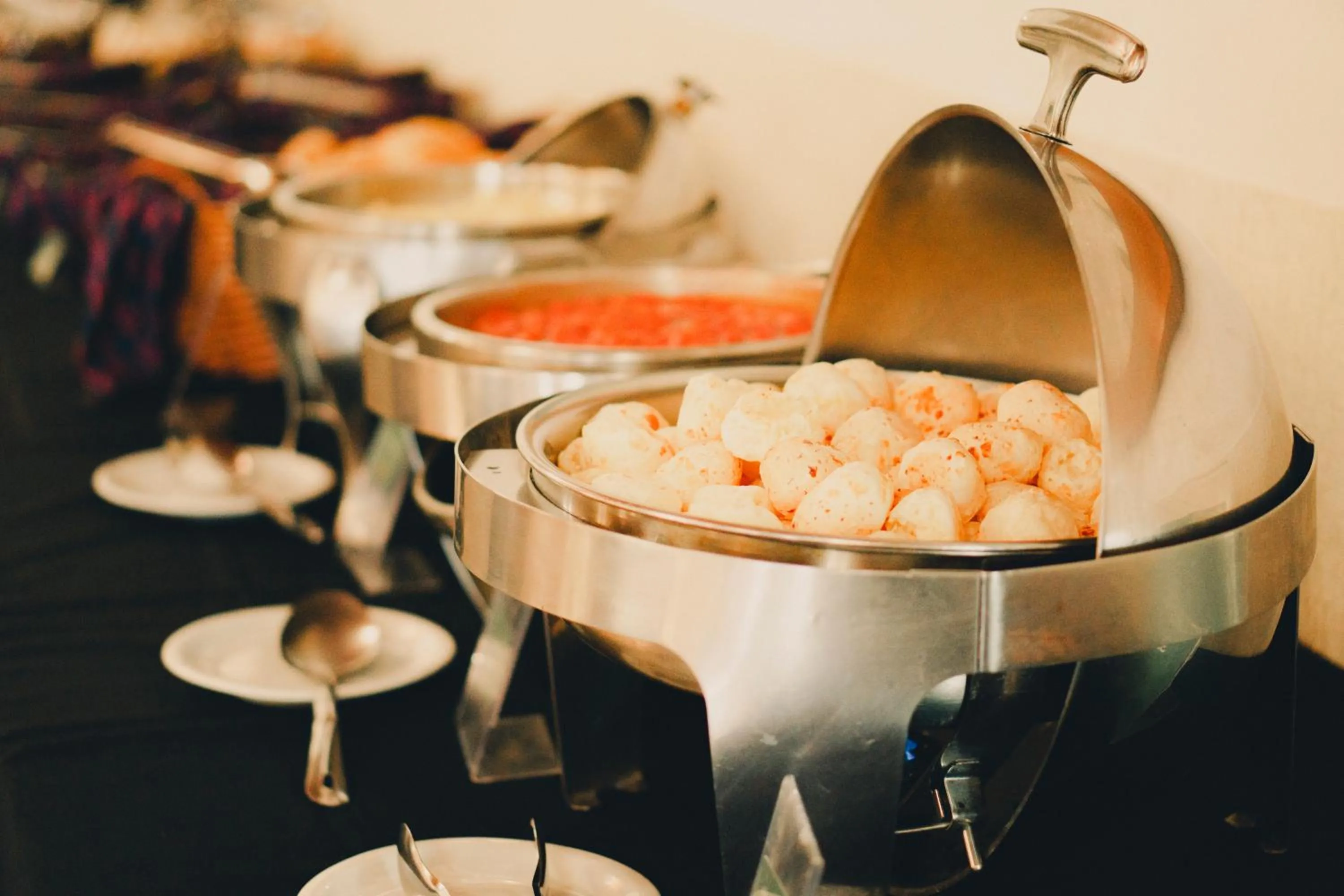 Buffet breakfast in Hotel Fazenda Ramon