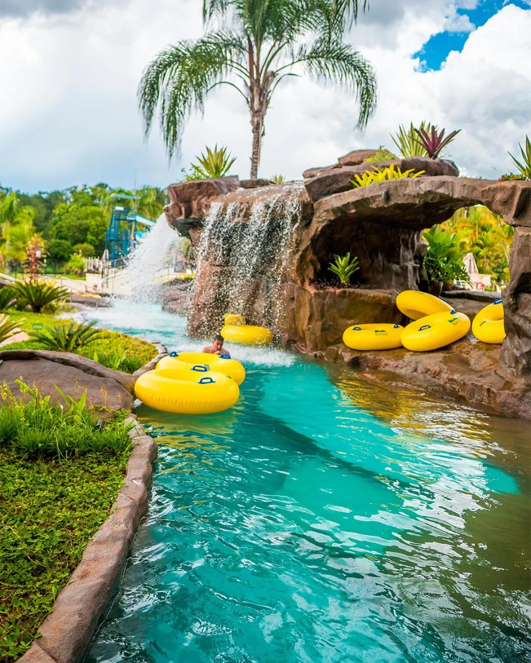 Aqua park in Hotel Fazenda Ramon