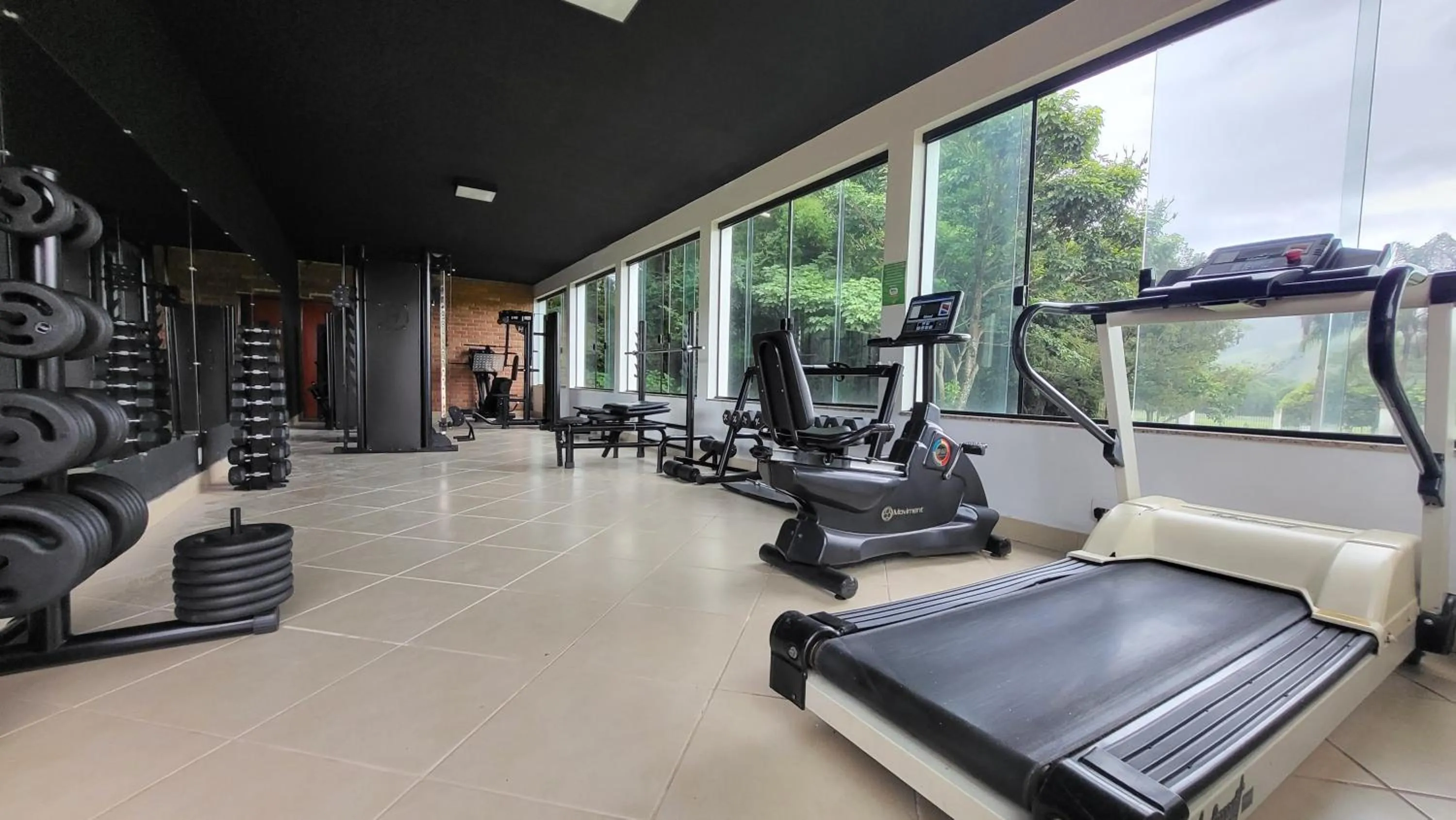 Fitness centre/facilities in Hotel Fazenda Ramon