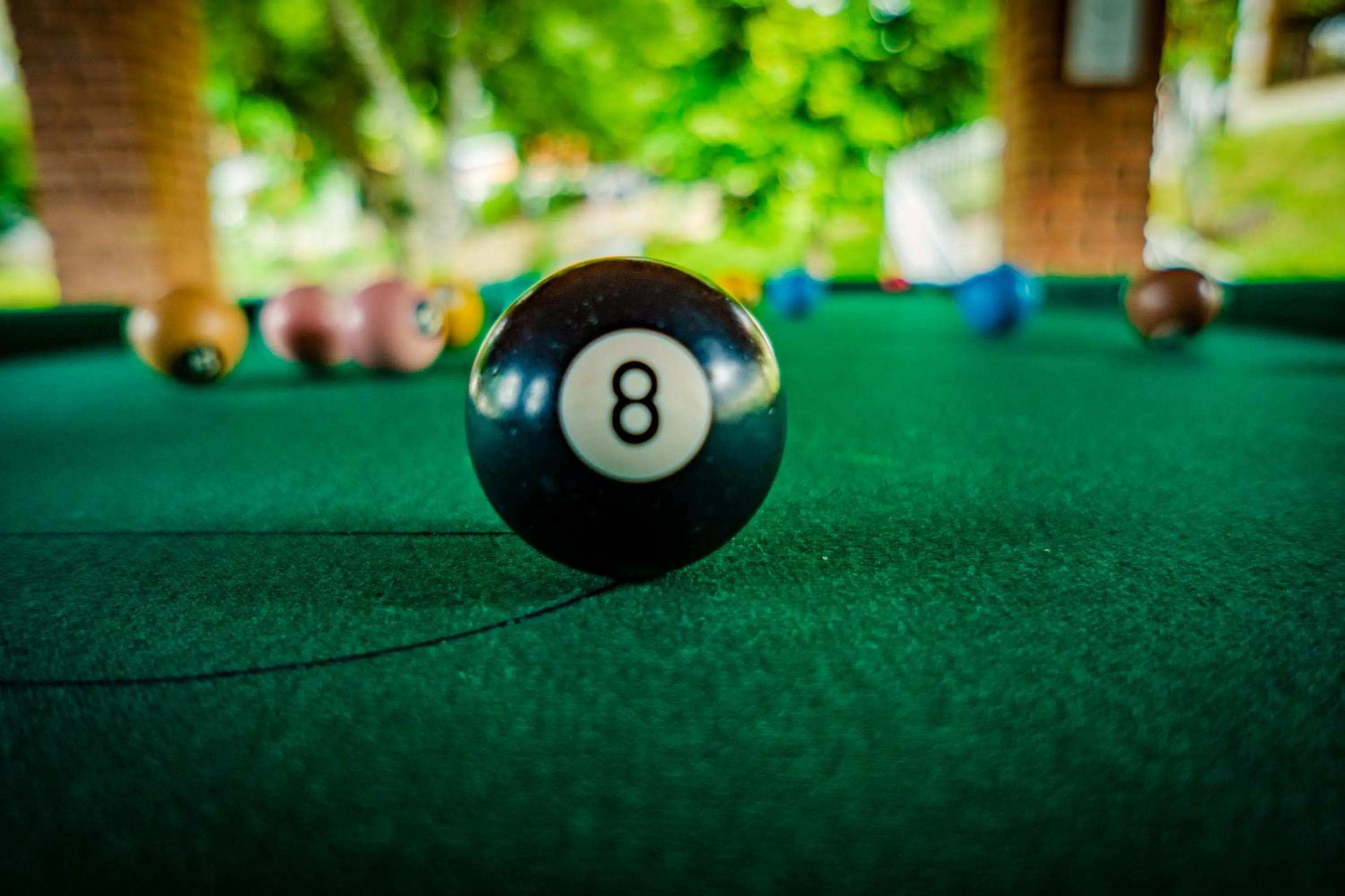 Billiard in Hotel Fazenda Ramon