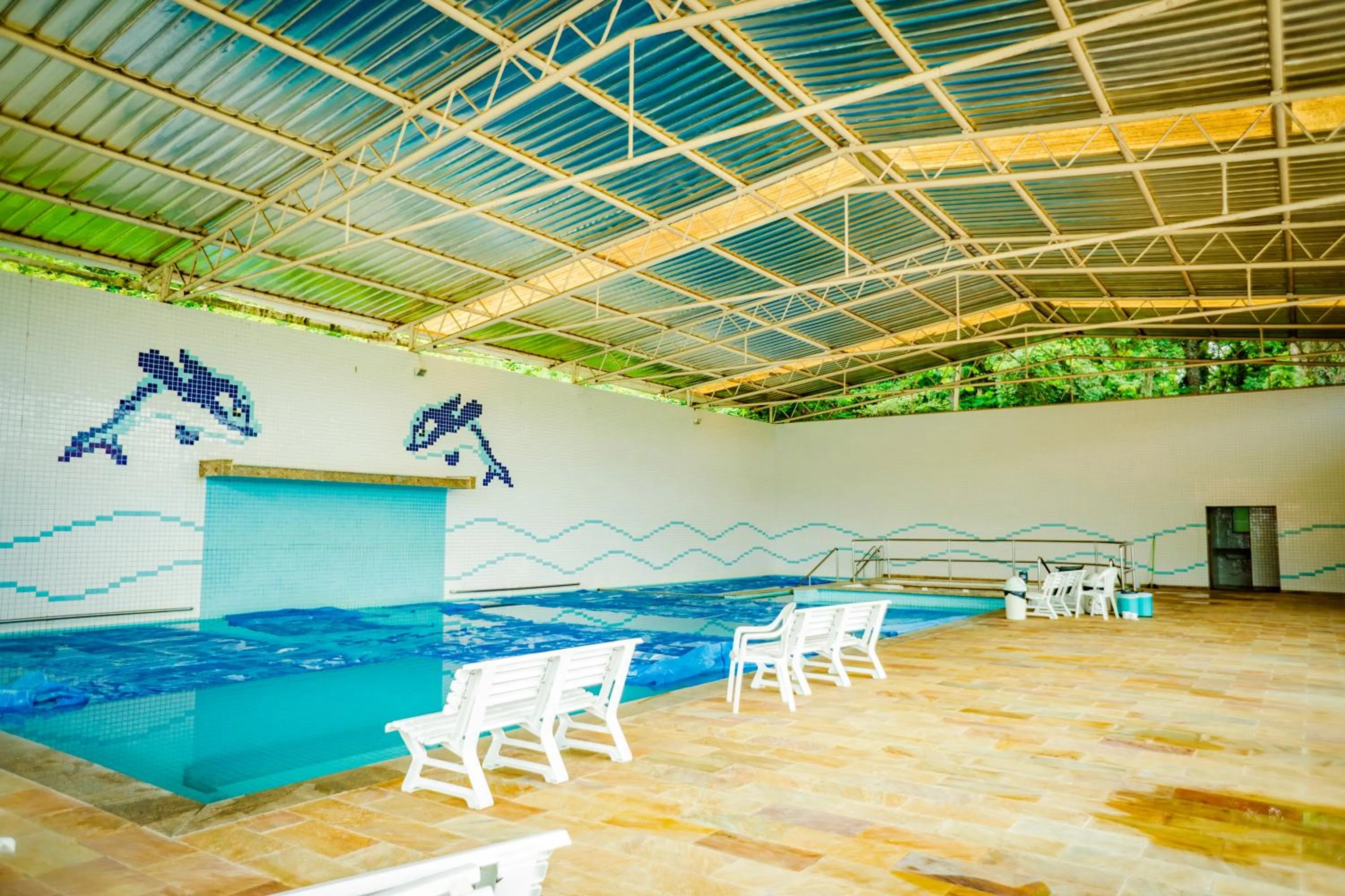 Swimming pool in Hotel Fazenda Ramon