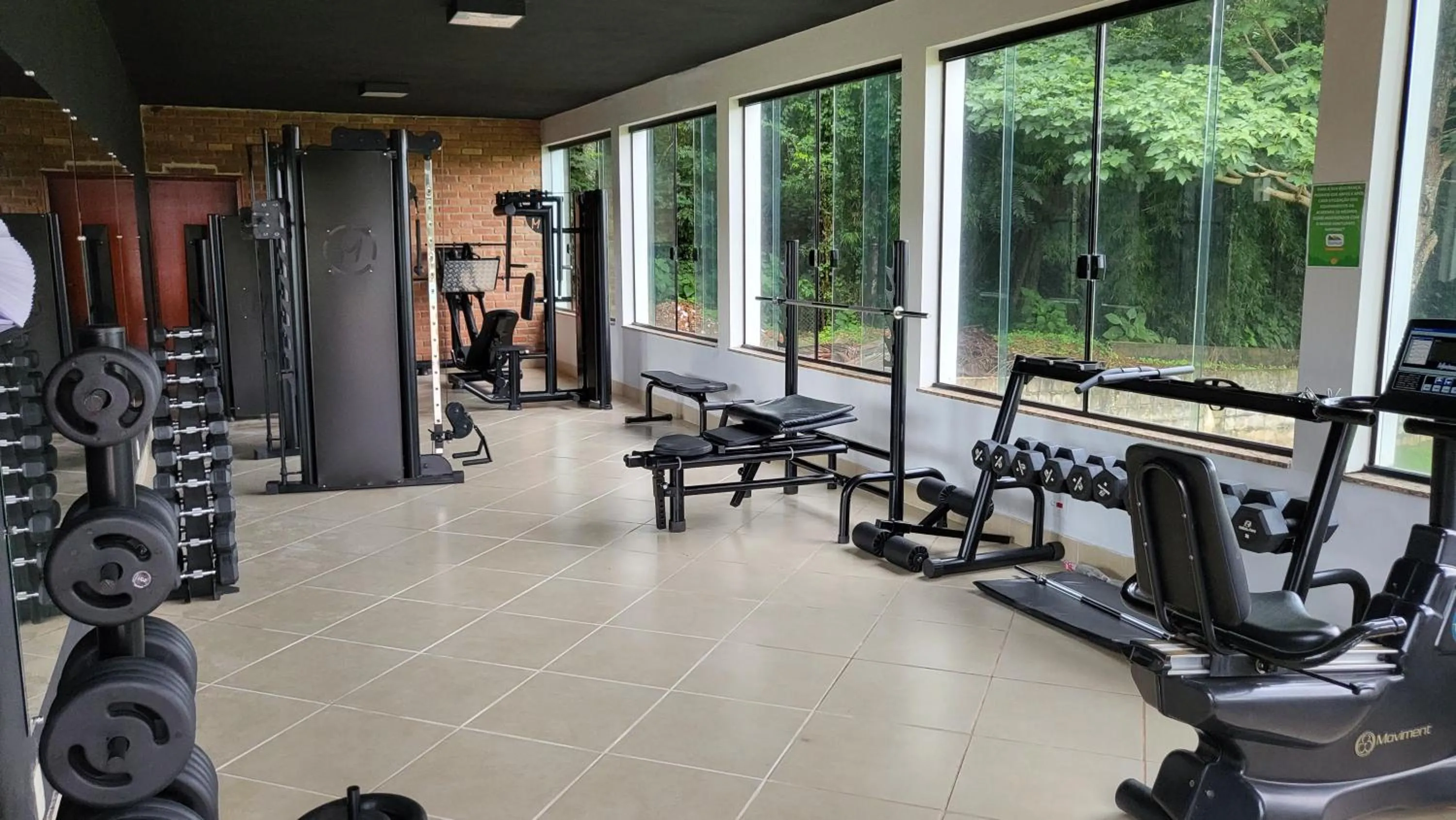 Fitness centre/facilities in Hotel Fazenda Ramon