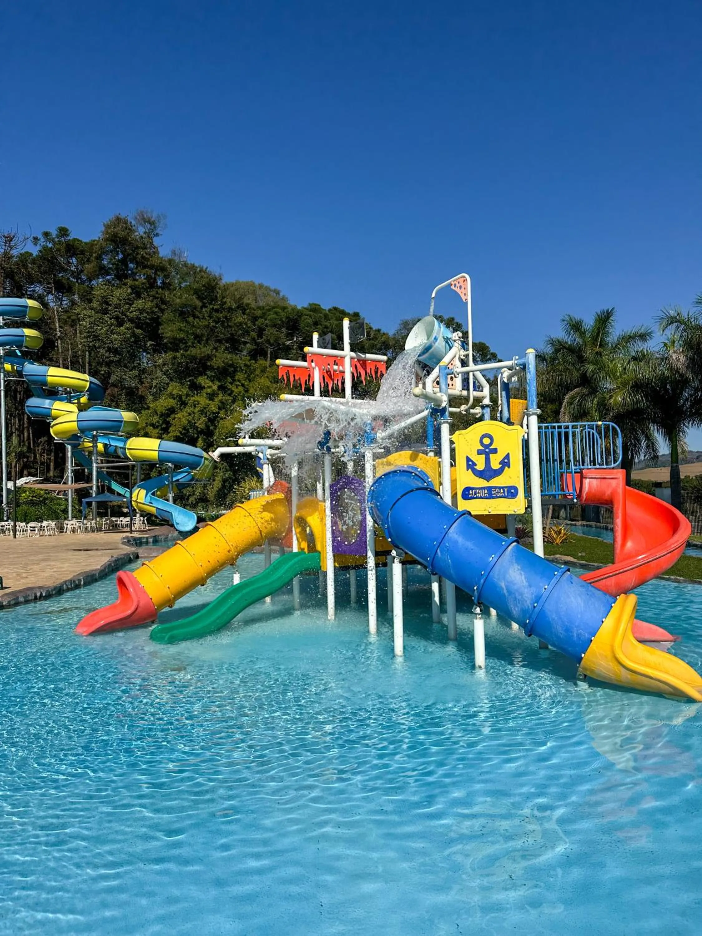 Aqua park in Hotel Fazenda Ramon