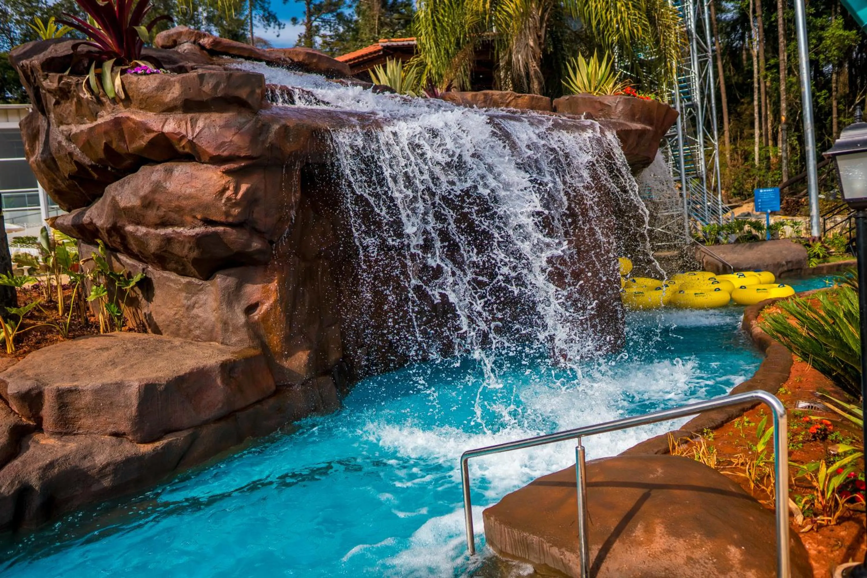 Aqua park in Hotel Fazenda Ramon