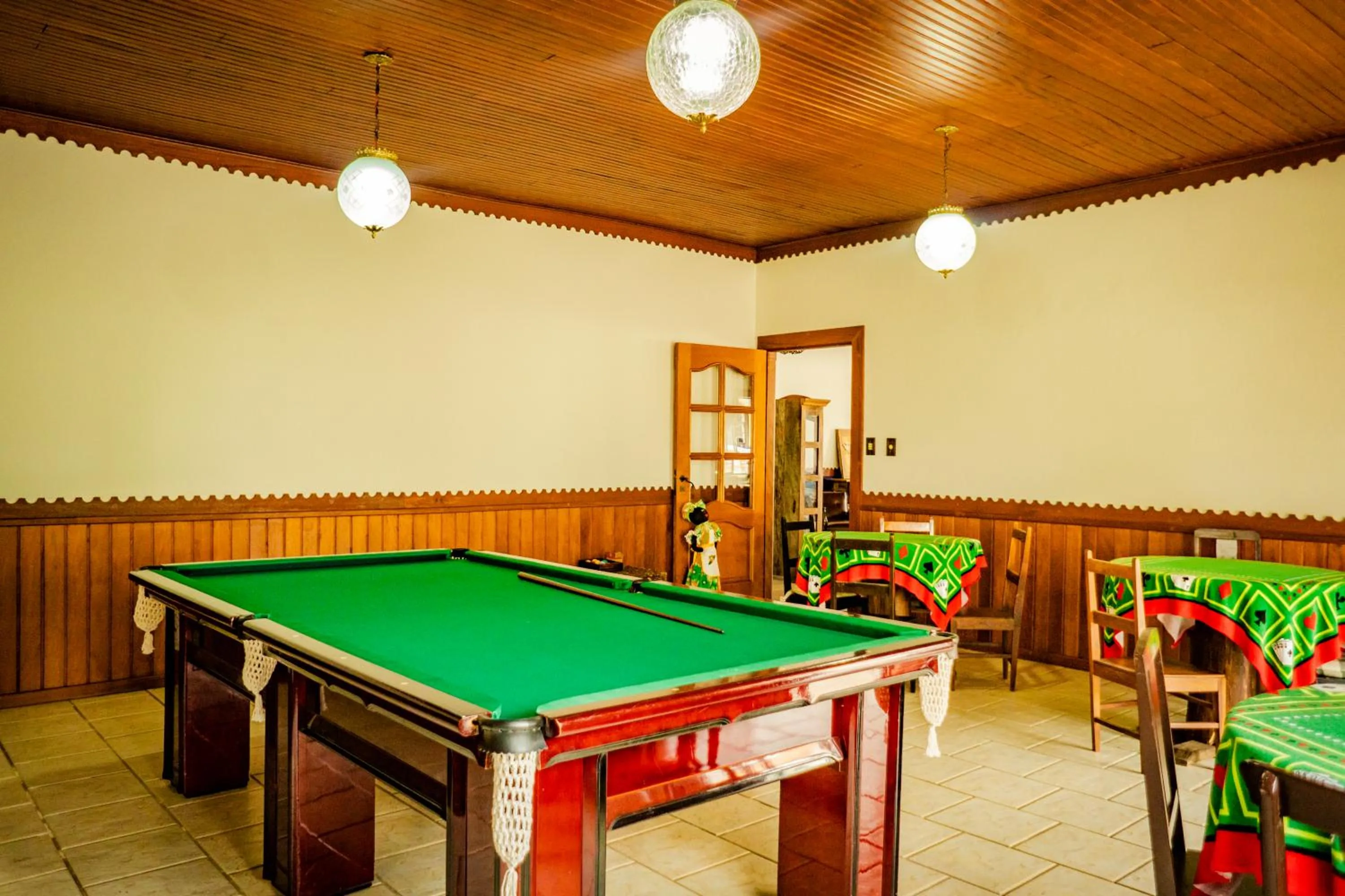 Billiard in Hotel Fazenda Ramon