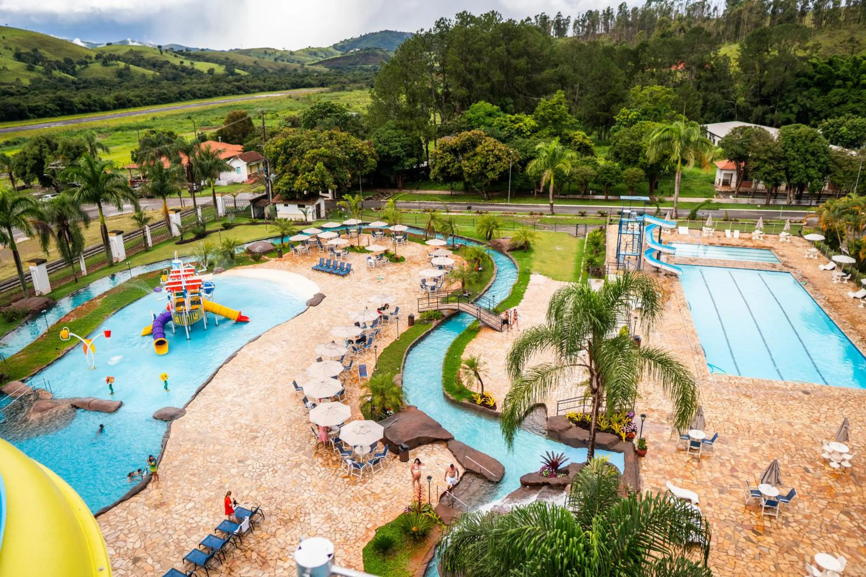 Aqua park in Hotel Fazenda Ramon