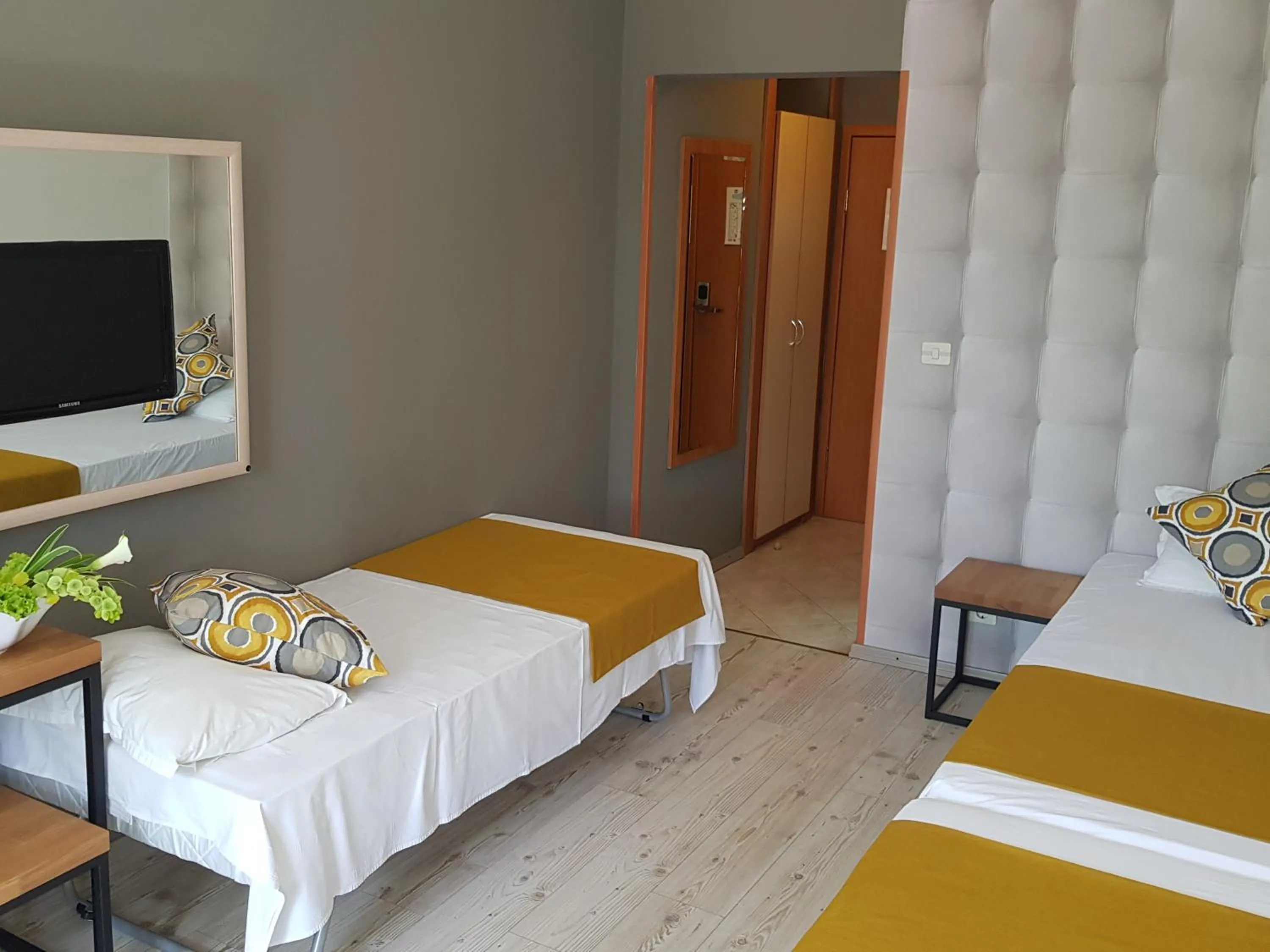 Bed in Tintyava Park Hotel