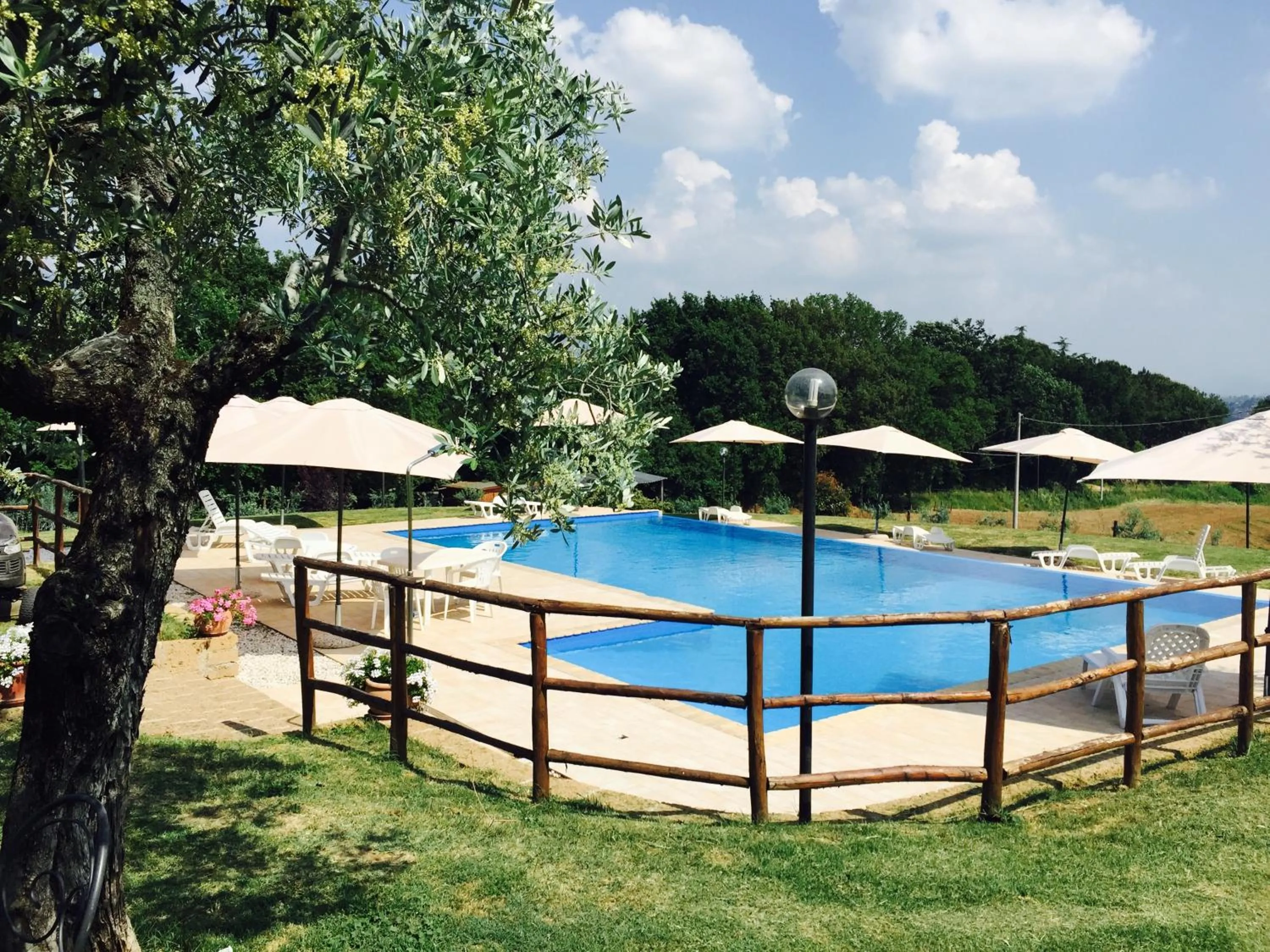 Swimming pool in Agriturismo Nociquerceto