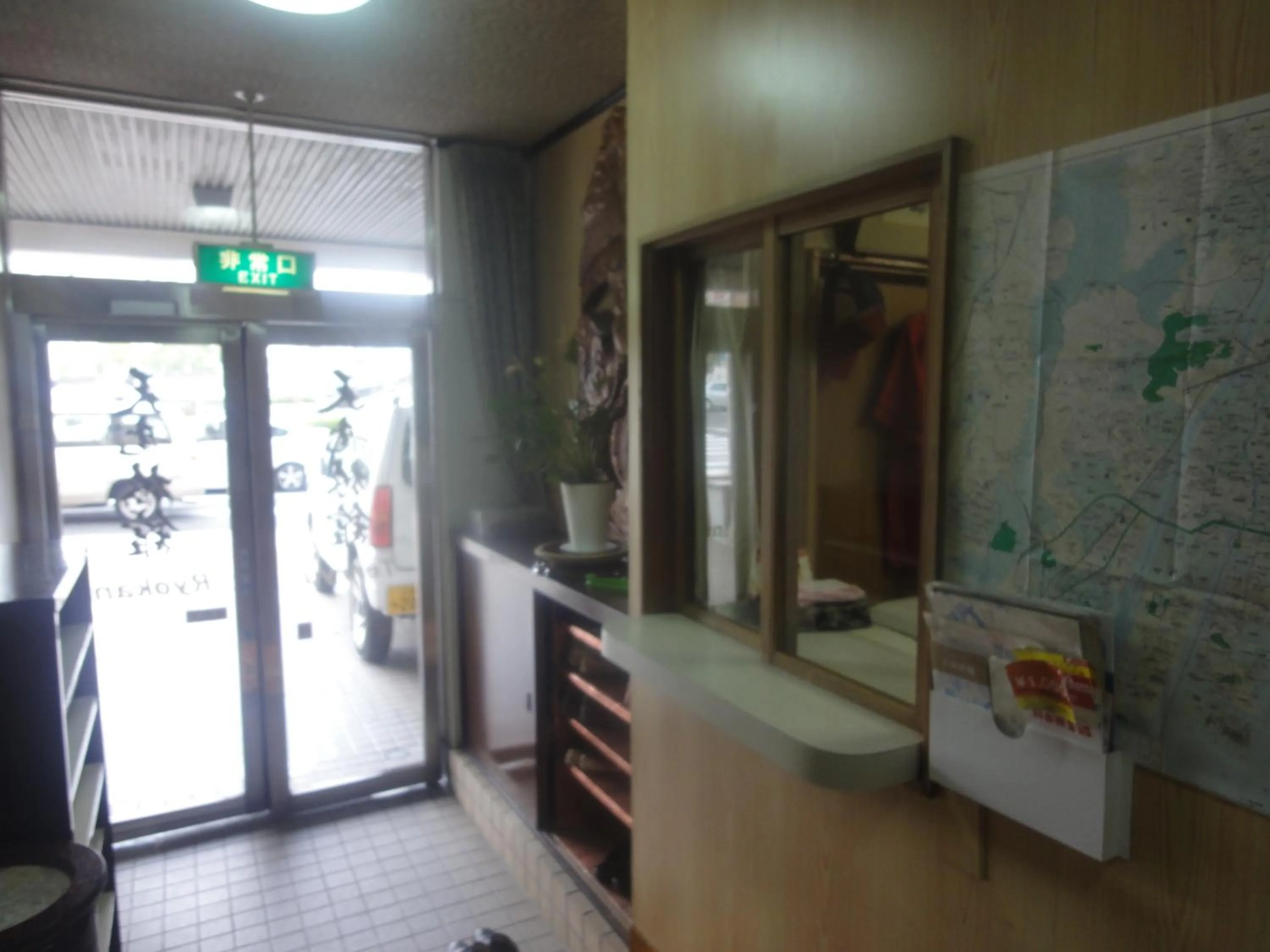 Facade/entrance in Tenryu Ryokan