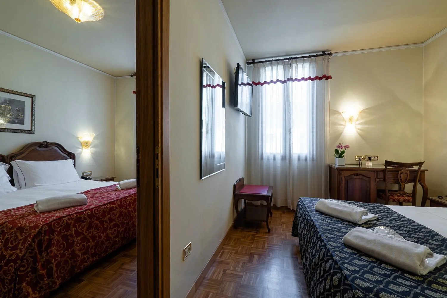 Bed in Hotel Spessotto