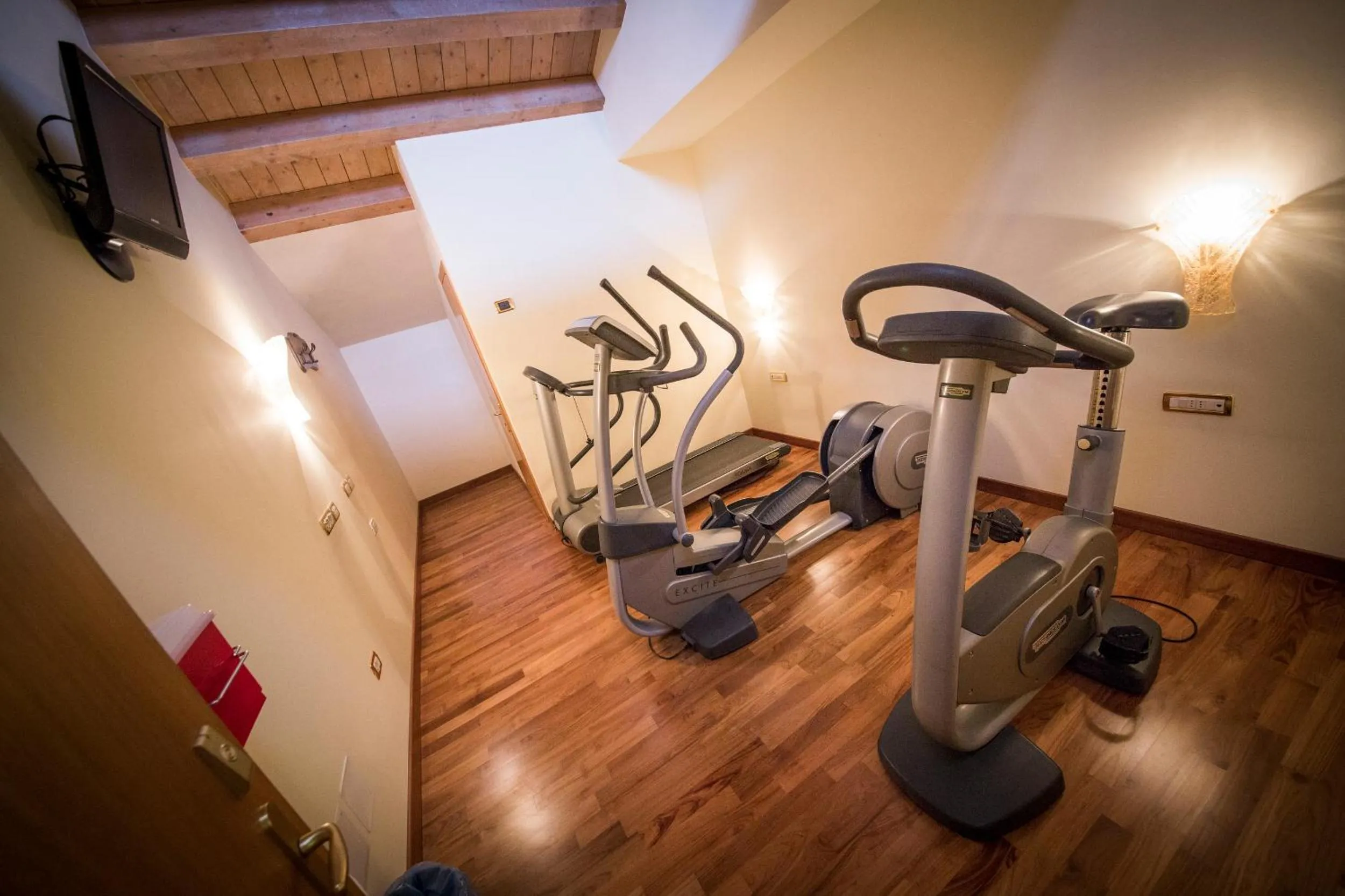 Fitness centre/facilities in Hotel Spessotto