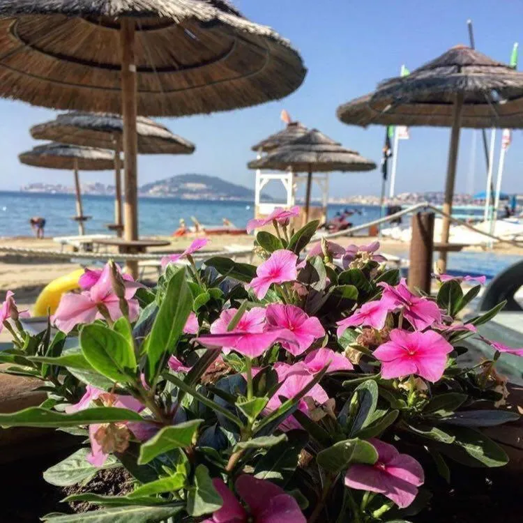 Beach in Klaton Beach Hotel