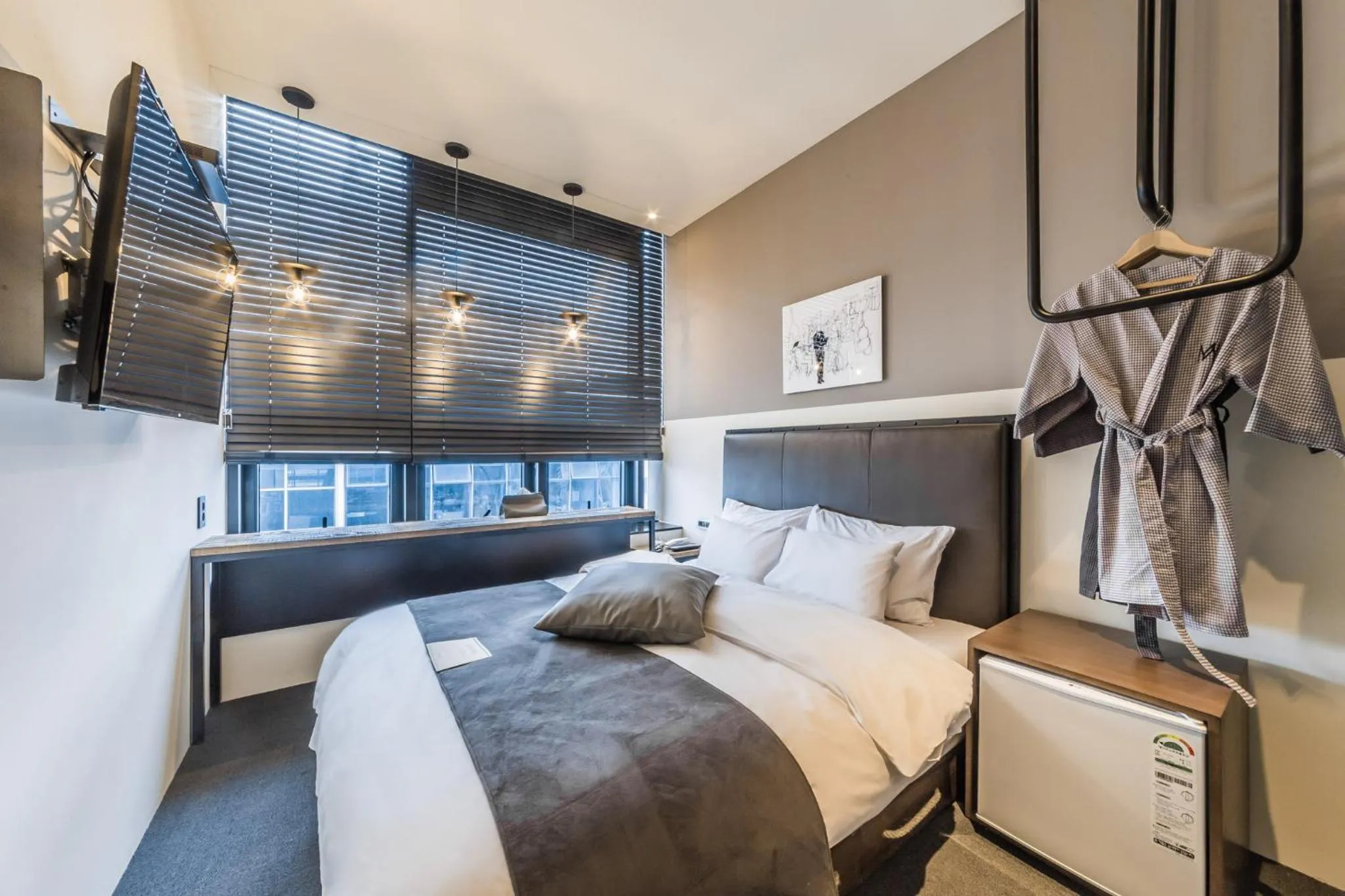 Bed in H Avenue Hotel Gwangalli branch