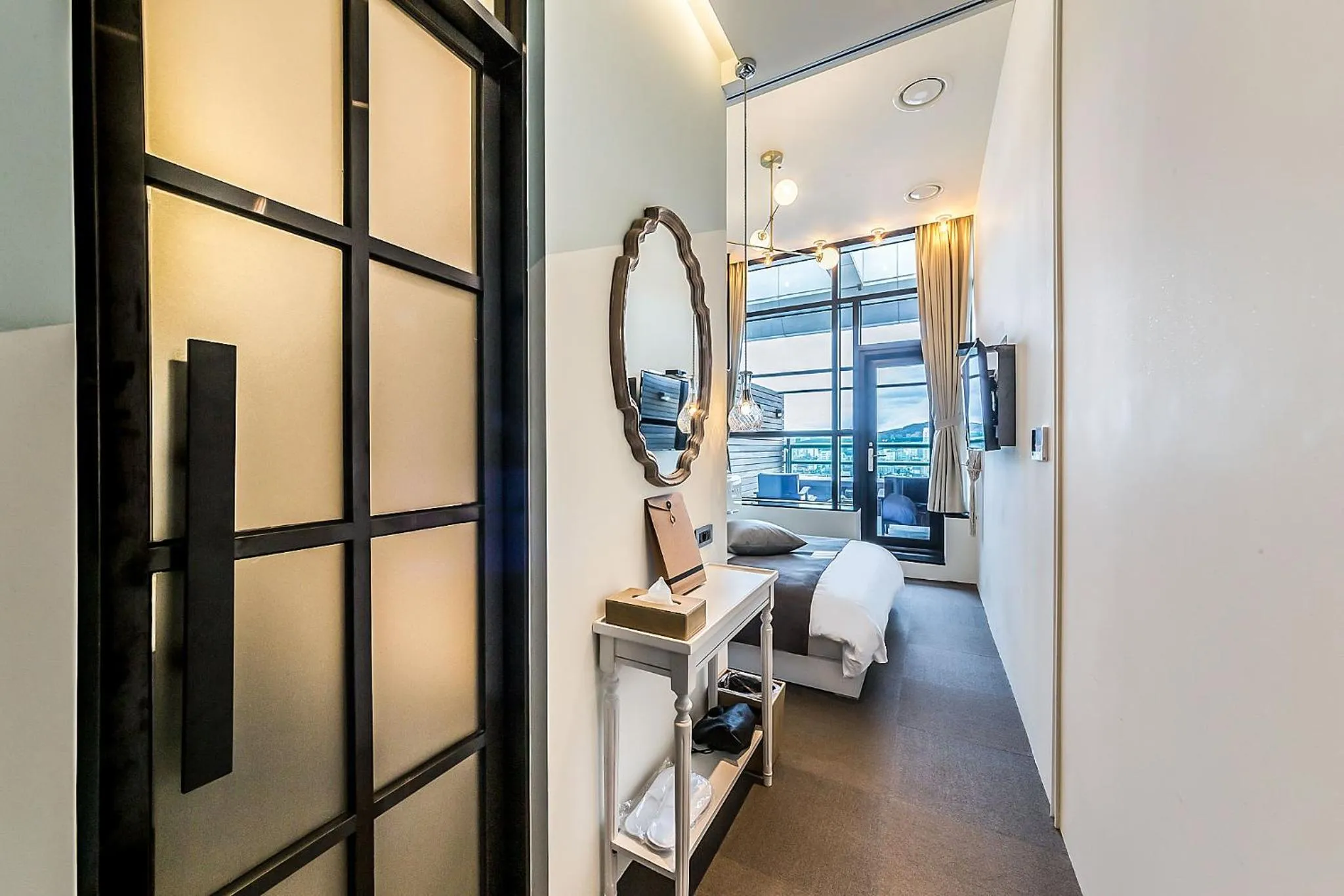 Bed in H Avenue Hotel Gwangalli branch