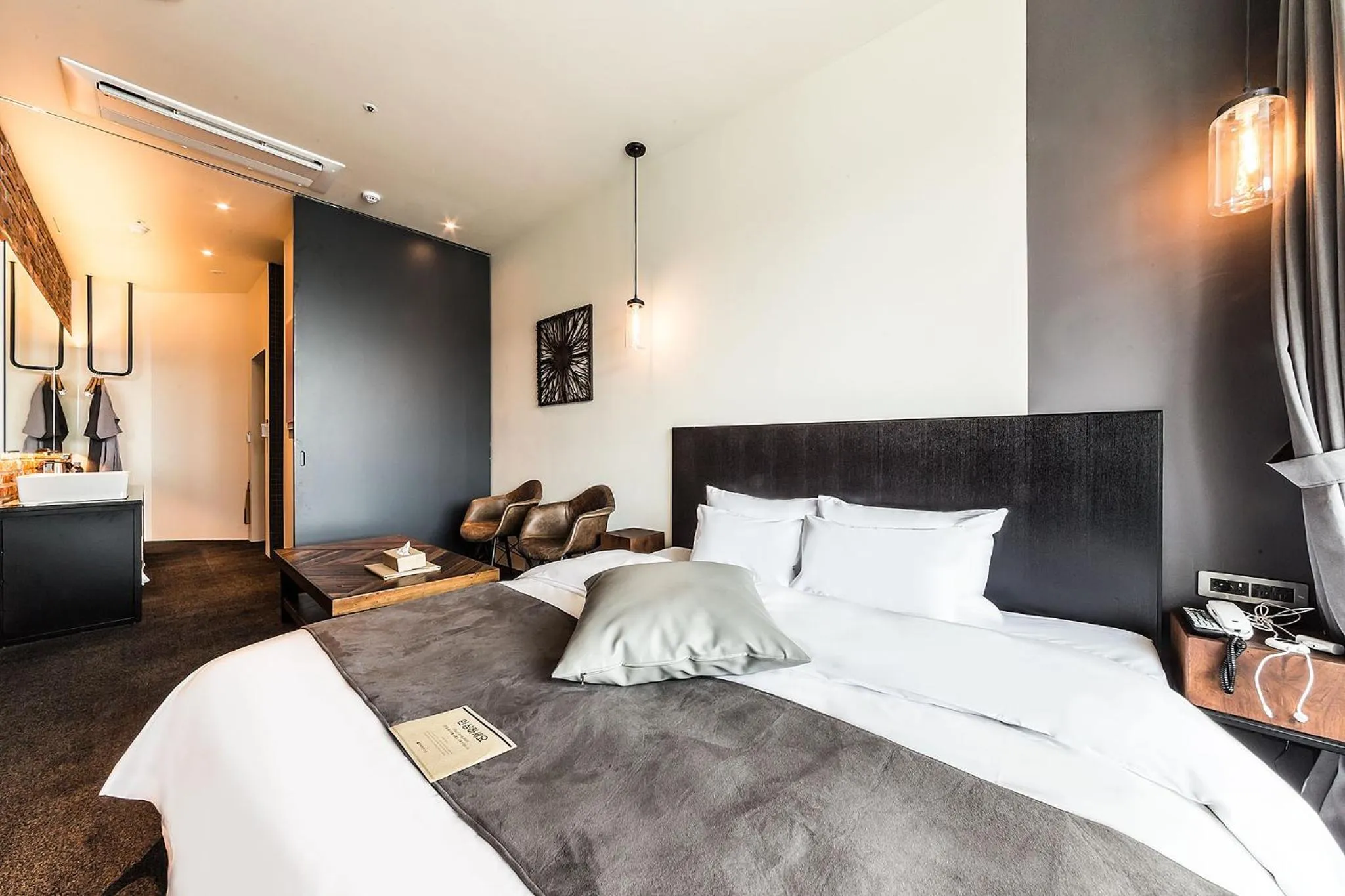 Bed in H Avenue Hotel Gwangalli branch