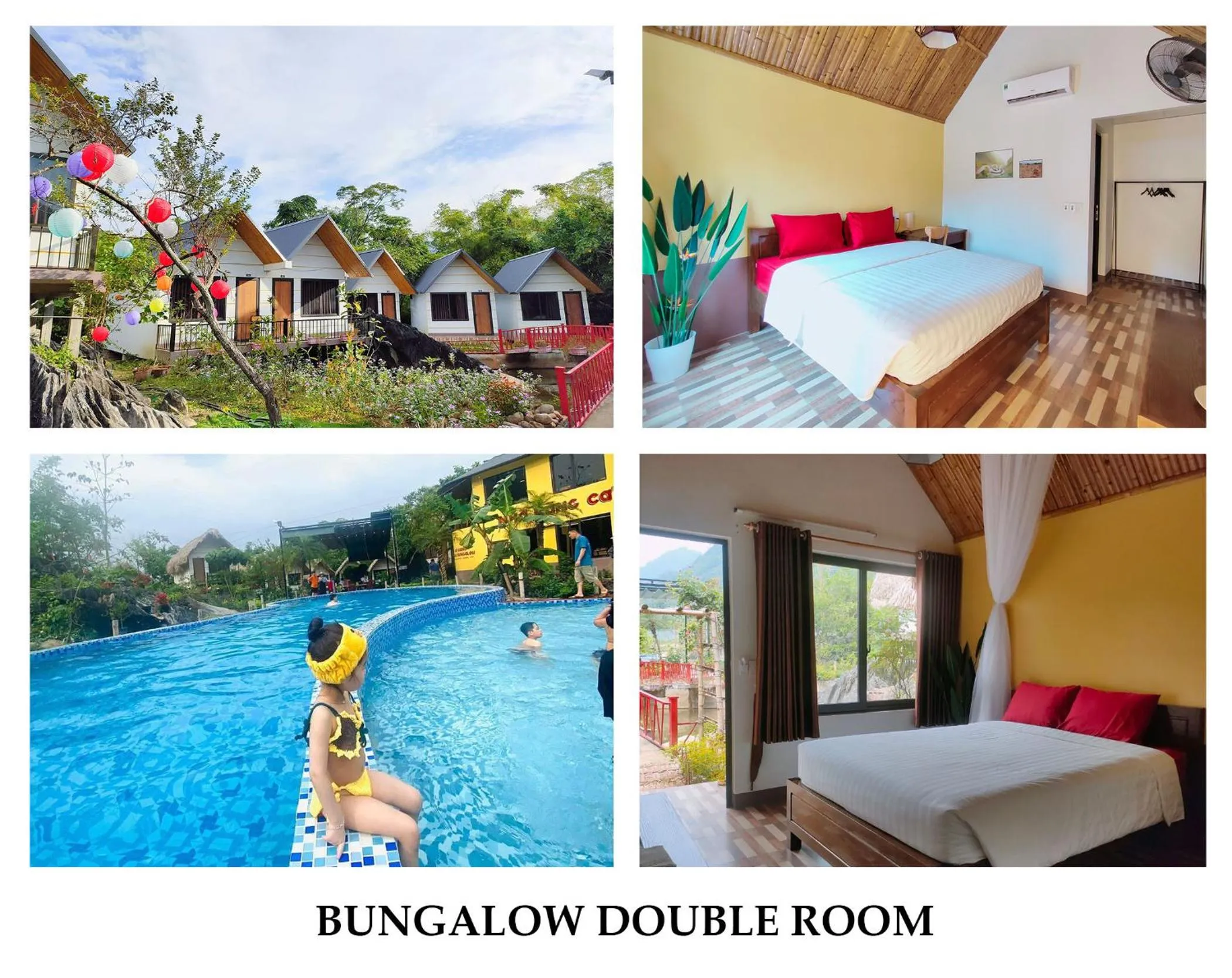 Property building, Bed in Wings Ha Giang Loop Bungalow