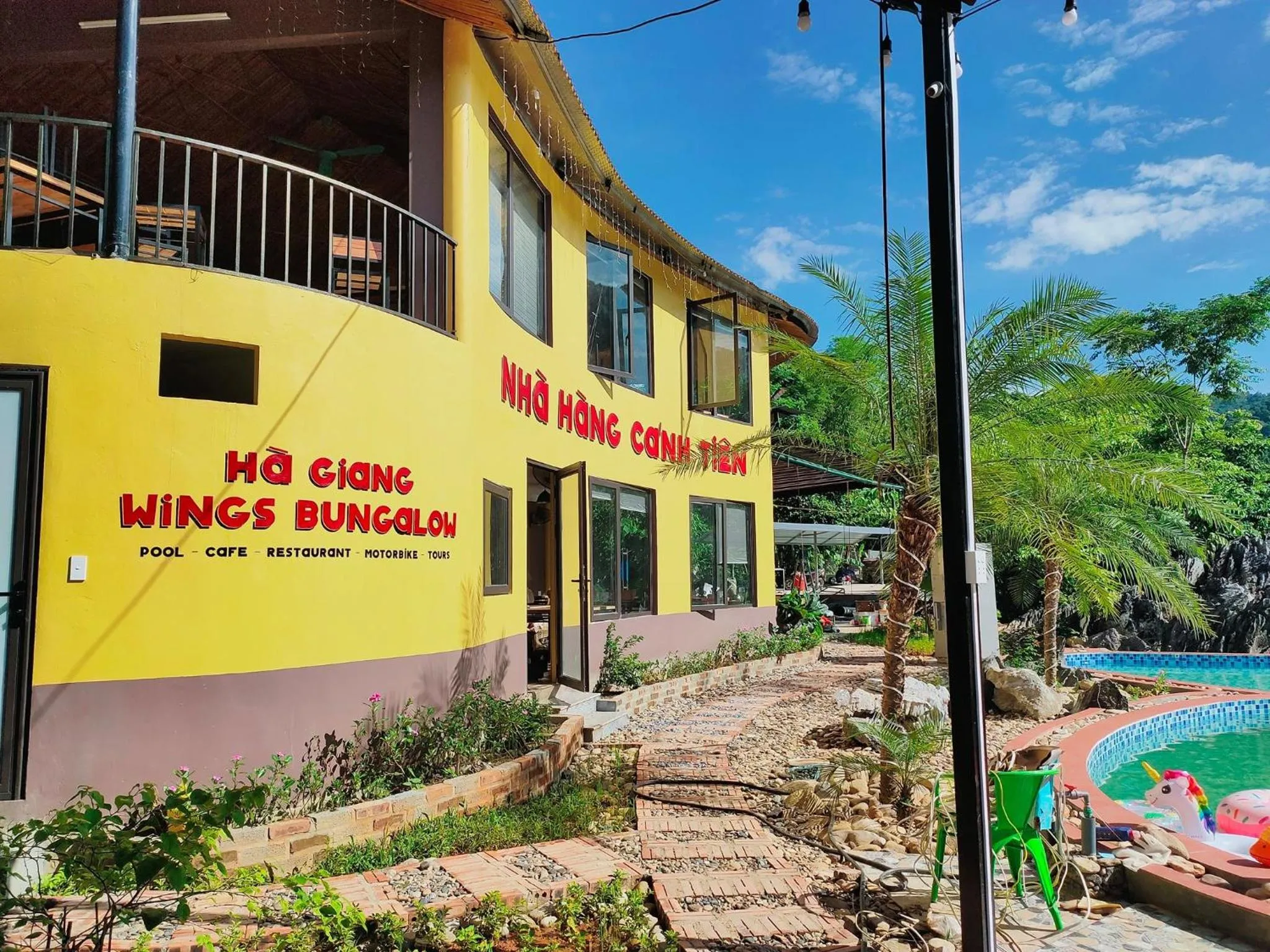 Restaurant/places to eat in Wings Ha Giang Loop Bungalow