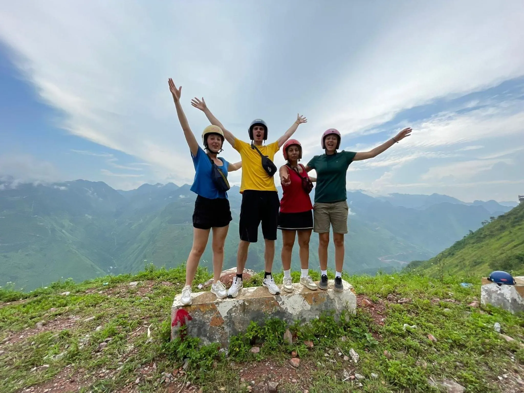 Natural landscape in Wings Ha Giang Loop Bungalow