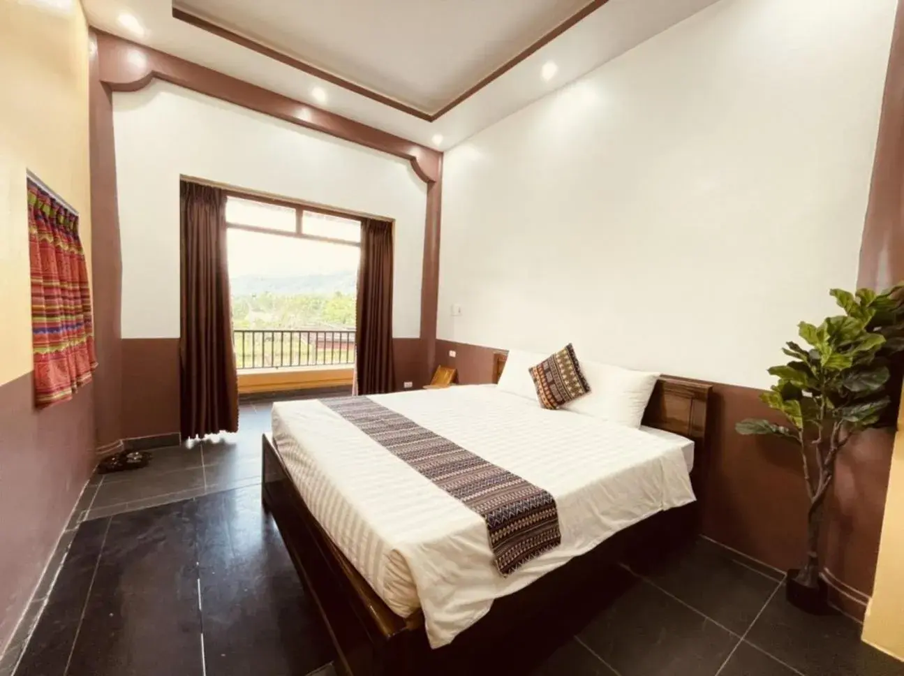 Double Room with Mountain View in Wings Ha Giang Loop Bungalow Double Room with Mountain View in Wings Ha Giang Loop Bungalow