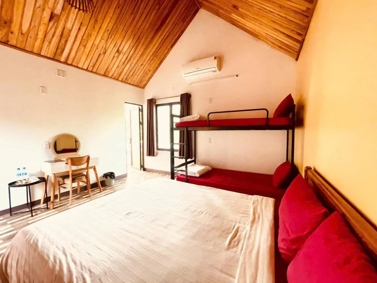 Bed in Wings Ha Giang Loop Bungalow