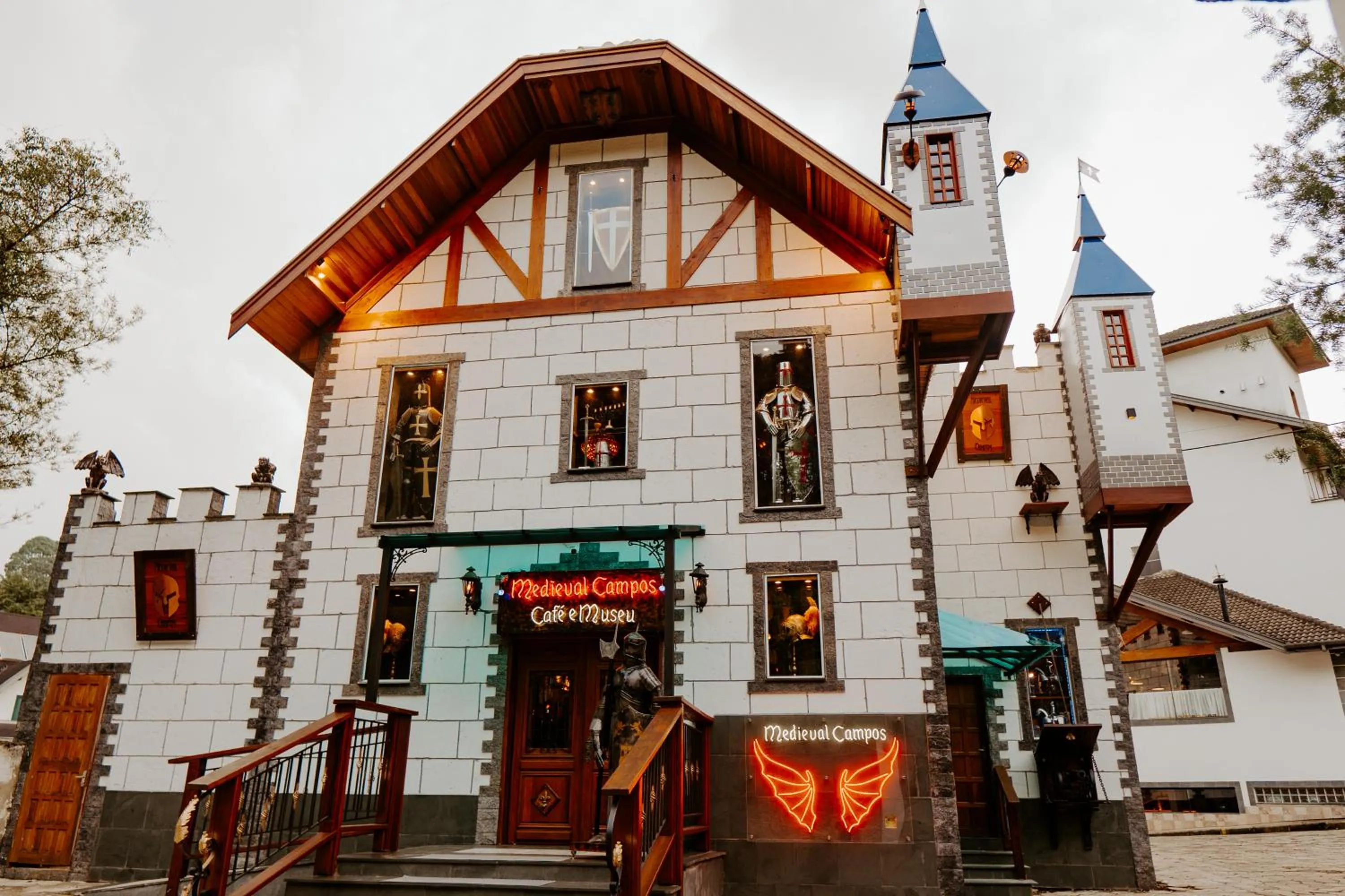 Landmark view in Casarão da Ducha hotel concept