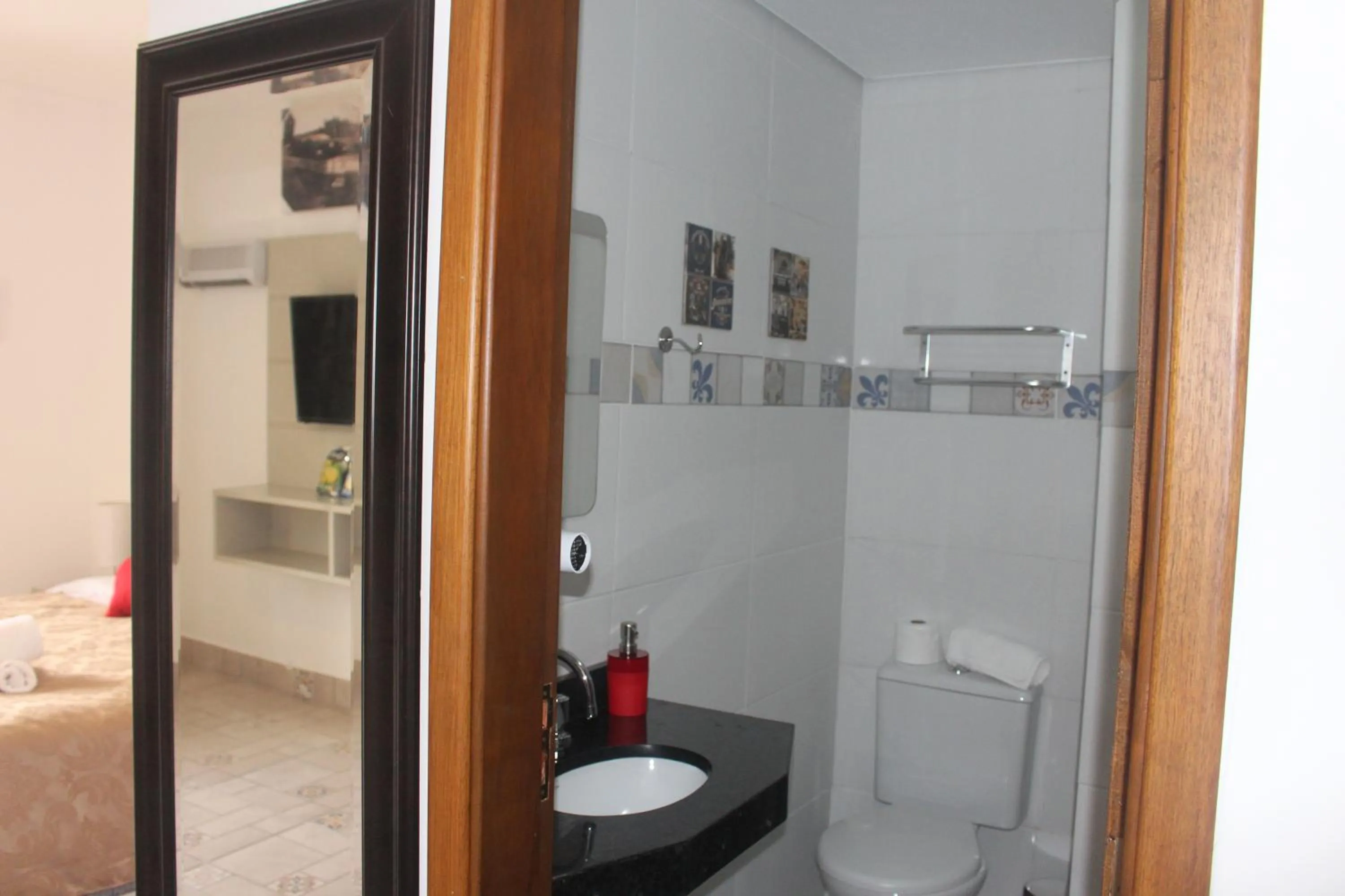 Bathroom in Casarão da Ducha hotel concept