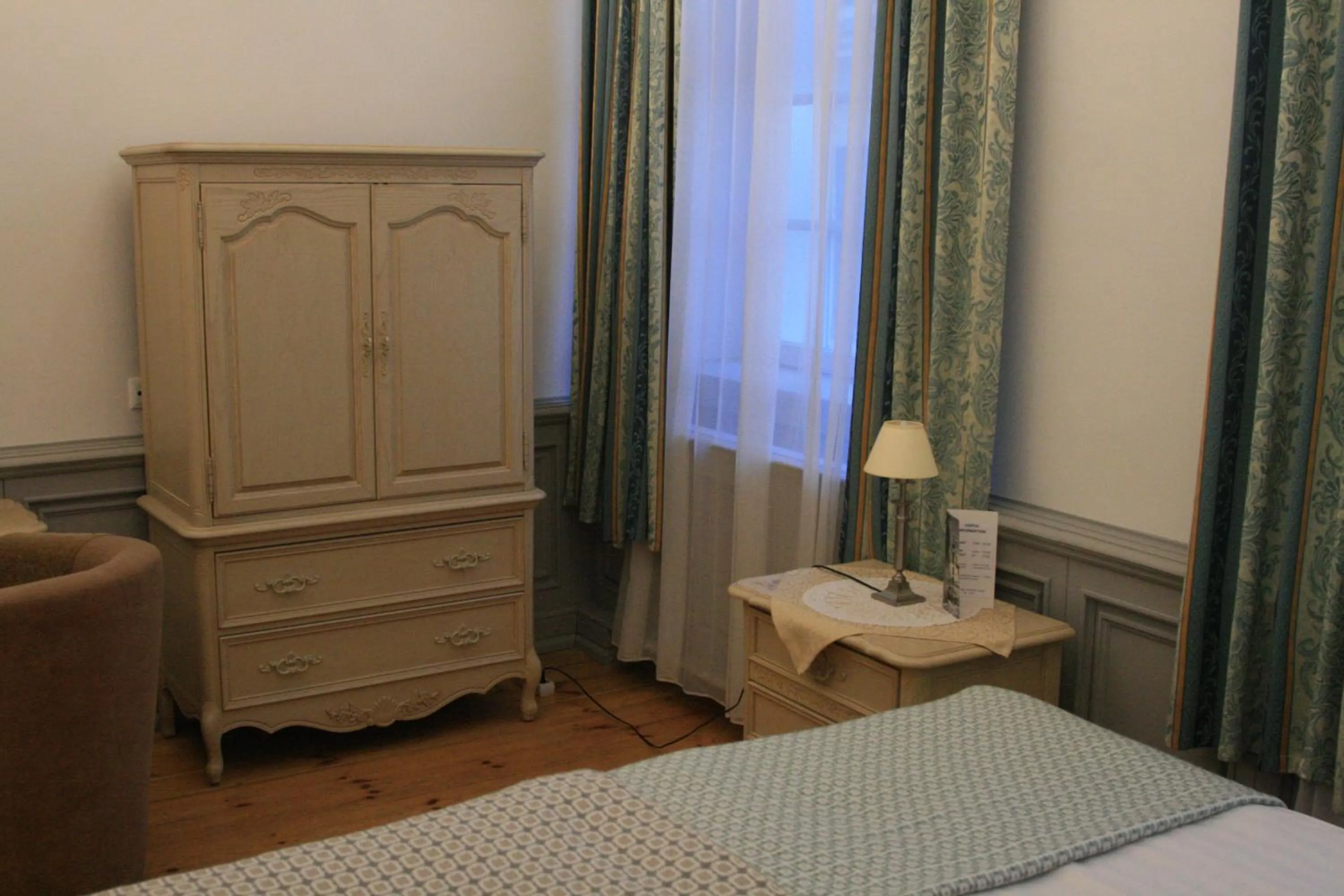 Decorative detail, Bed in Boutique Hotel KRISTOFS