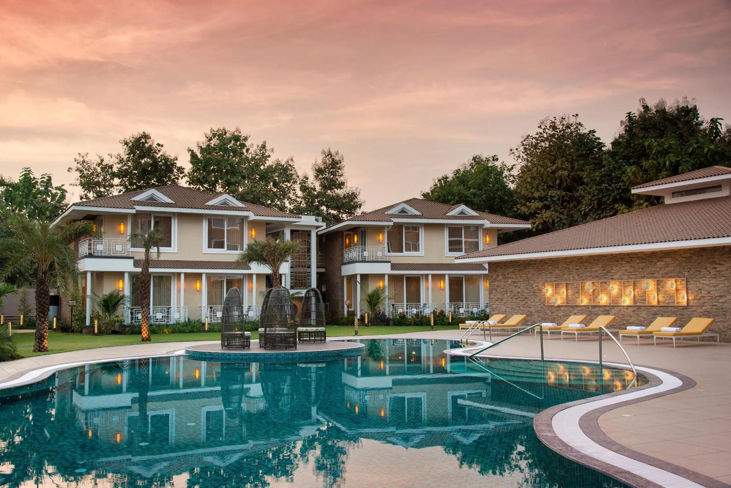 Property building in Kabir Hotel & Spa