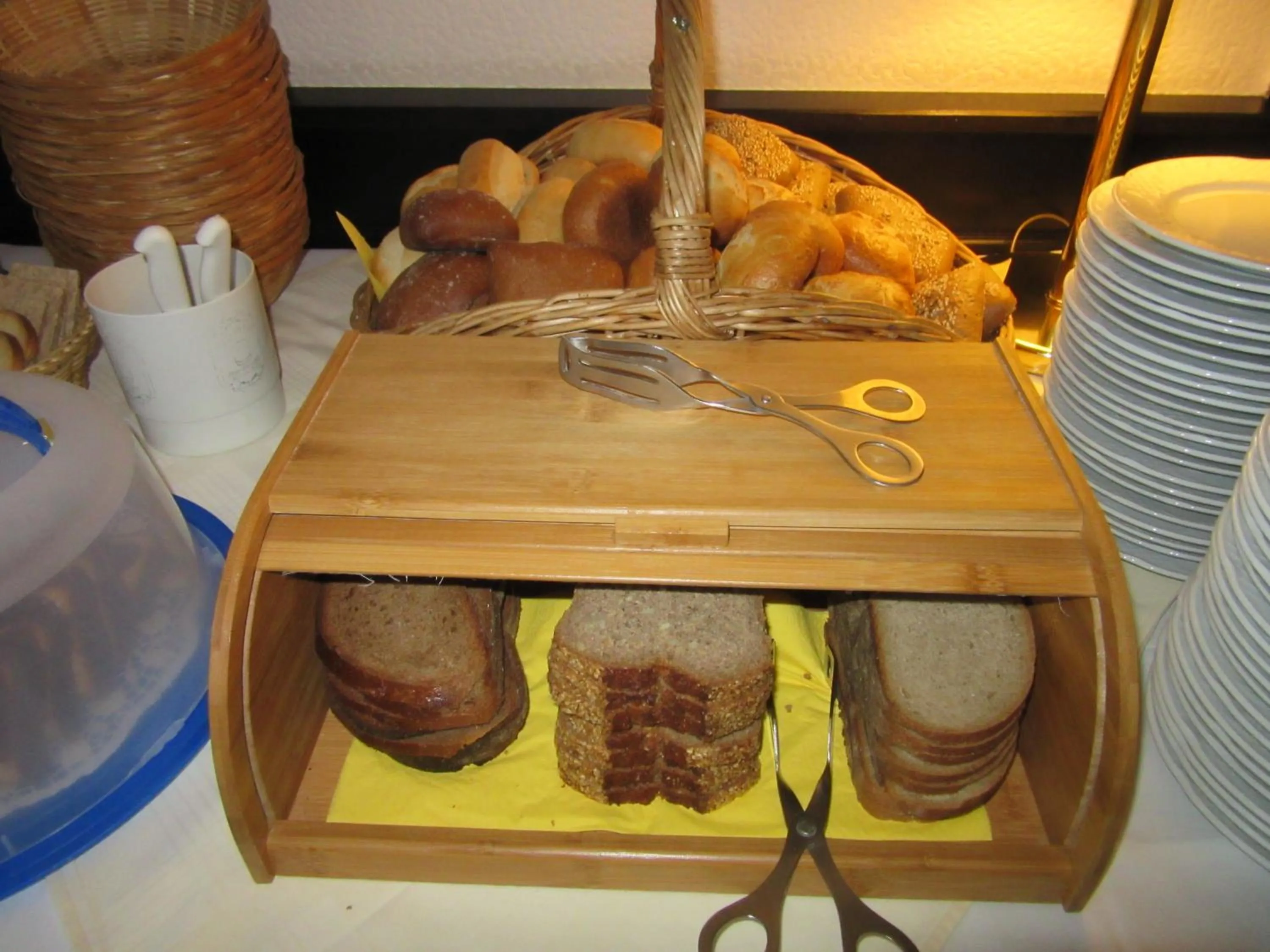 Buffet breakfast in Hotel Lindenhof